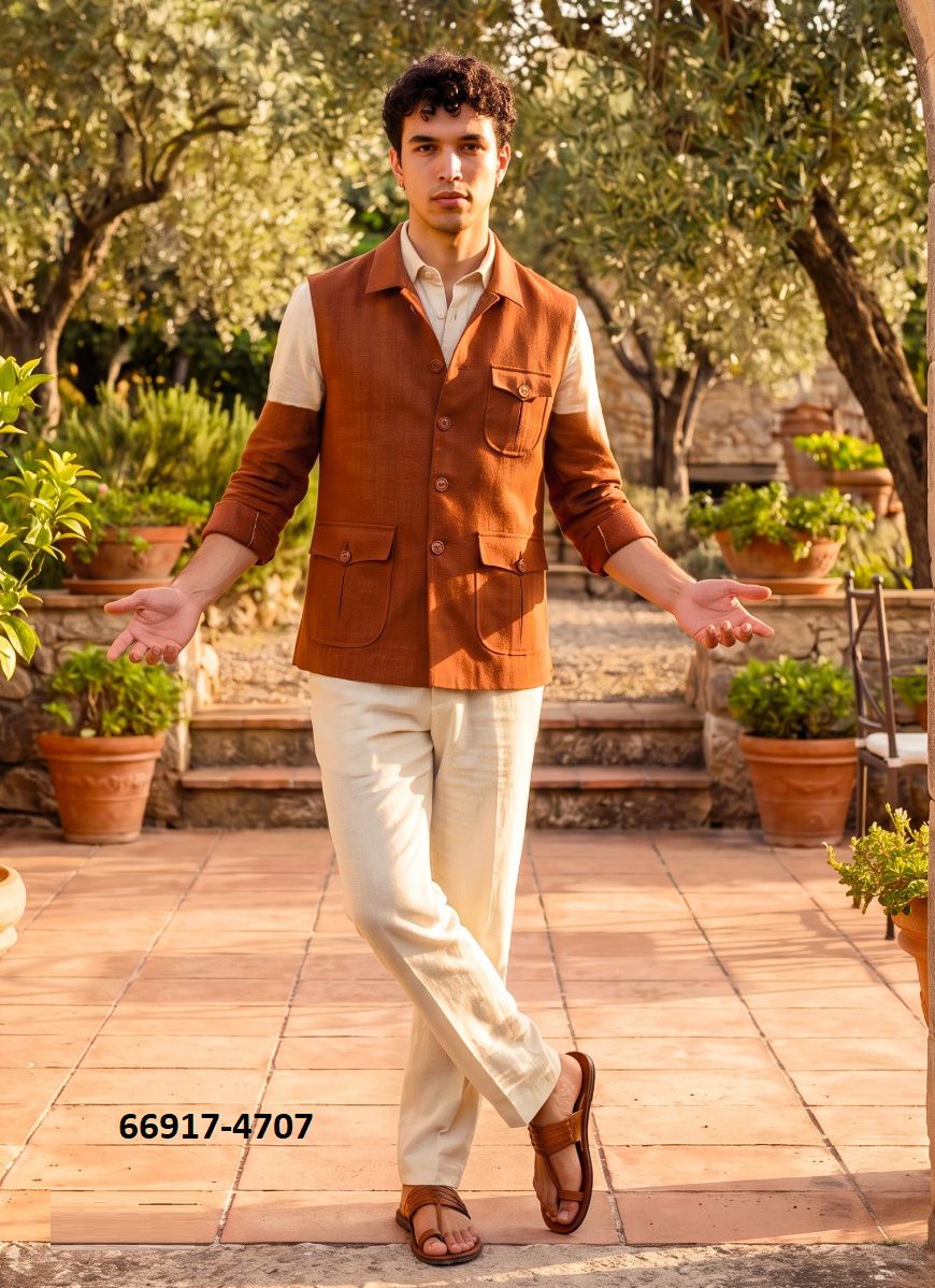 WEDDING COLLECTION 47 - Catalog # 66917 (Set of 7 Men's Ethnic Wear) WEDDING COLLECTION 47 - Catalog # 66917 (Set of 7 Men's Ethnic Wear)
