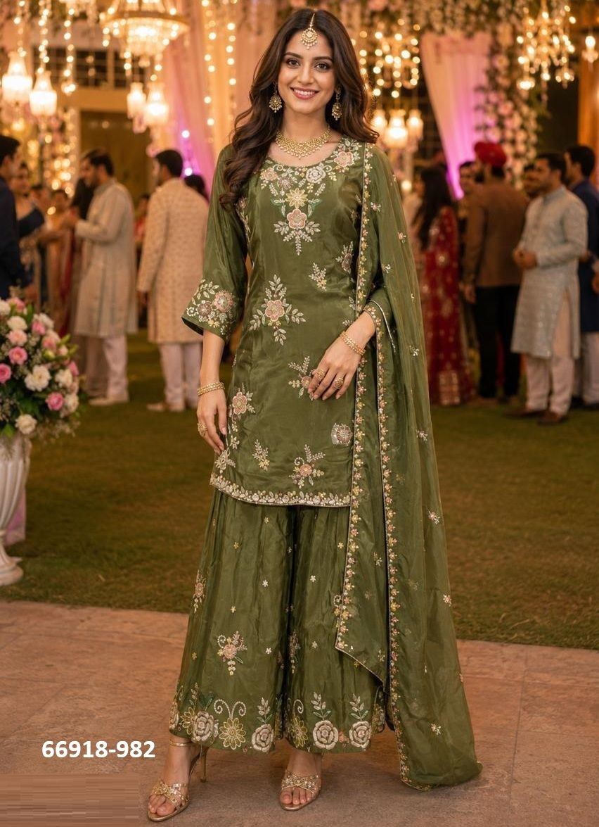 GANGA 2 - Catalog # 66918 (Set of 2 Readymade Salwar Suits) GANGA 2 - Catalog # 66918 (Set of 2 Readymade Salwar Suits)