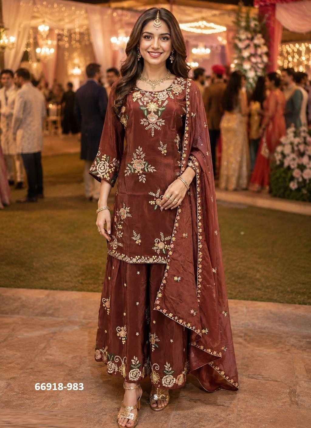 GANGA 2 - Catalog # 66918 (Set of 2 Readymade Salwar Suits) GANGA 2 - Catalog # 66918 (Set of 2 Readymade Salwar Suits)