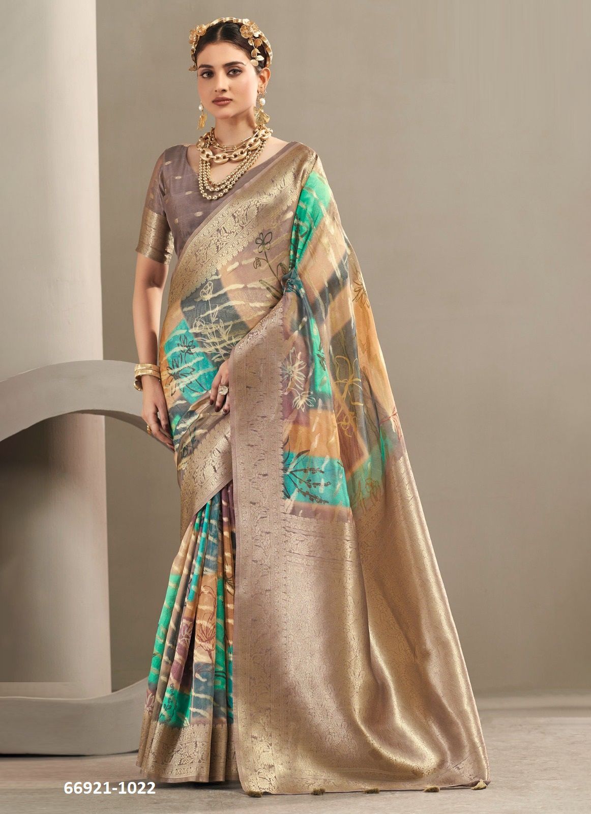 MANORAMA - Catalog # 66921 (Set of 9 Sarees) MANORAMA - Catalog # 66921 (Set of 9 Sarees)
