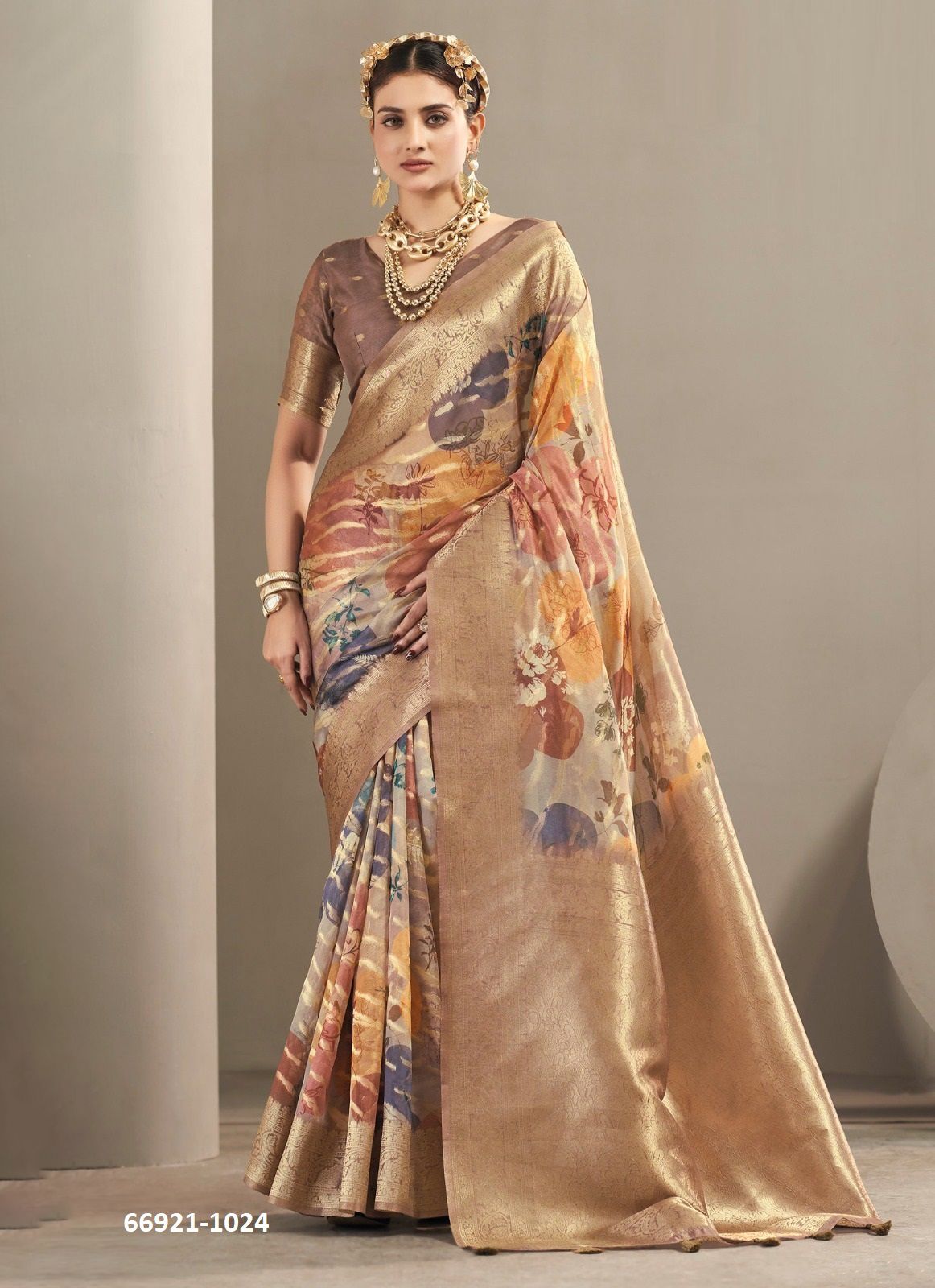 MANORAMA - Catalog # 66921 (Set of 9 Sarees) MANORAMA - Catalog # 66921 (Set of 9 Sarees)