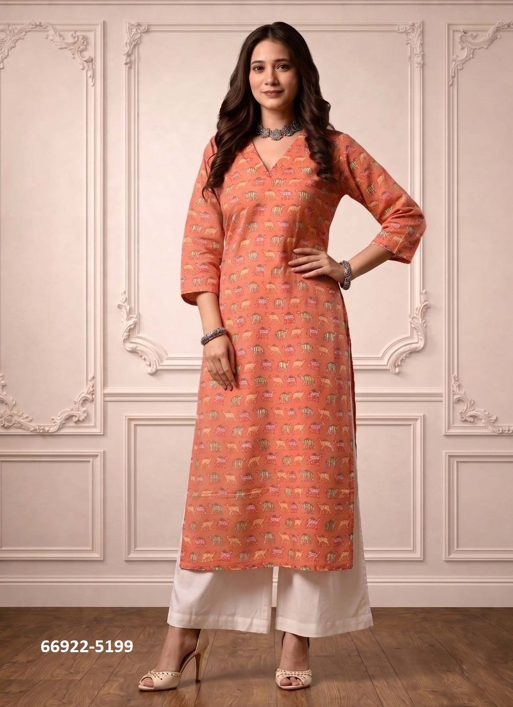 EKISHA - Catalog # 66922 (Set of 5 Readymade Women's Kurtis / Tops) EKISHA - Catalog # 66922 (Set of 5 Readymade Women's Kurtis / Tops)