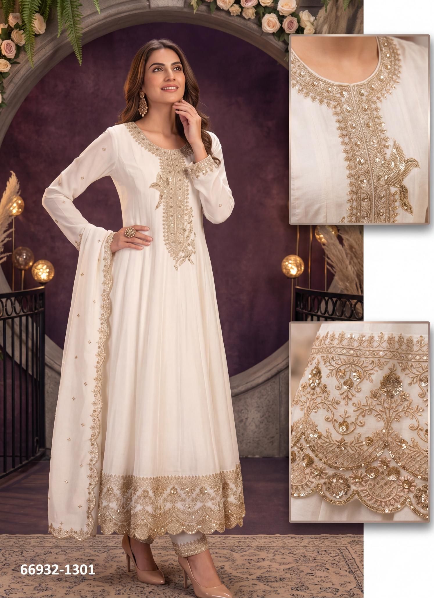 KAAMINI - Catalog # 66932 (Set of 4 Readymade Salwar Suits) KAAMINI - Catalog # 66932 (Set of 4 Readymade Salwar Suits)