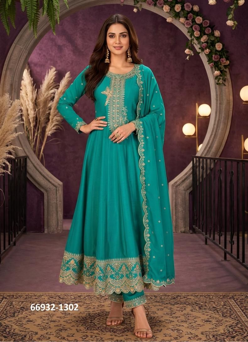 KAAMINI - Catalog # 66932 (Set of 4 Readymade Salwar Suits) KAAMINI - Catalog # 66932 (Set of 4 Readymade Salwar Suits)