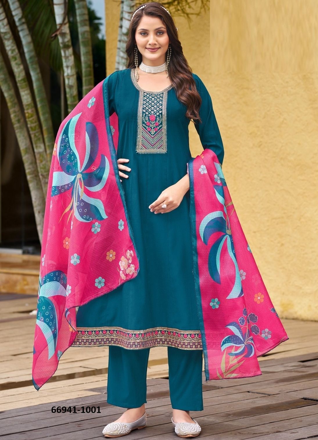 MAUSAM - Catalog # 66941 (Set of 7 Readymade Salwar Suits) MAUSAM - Catalog # 66941 (Set of 7 Readymade Salwar Suits)