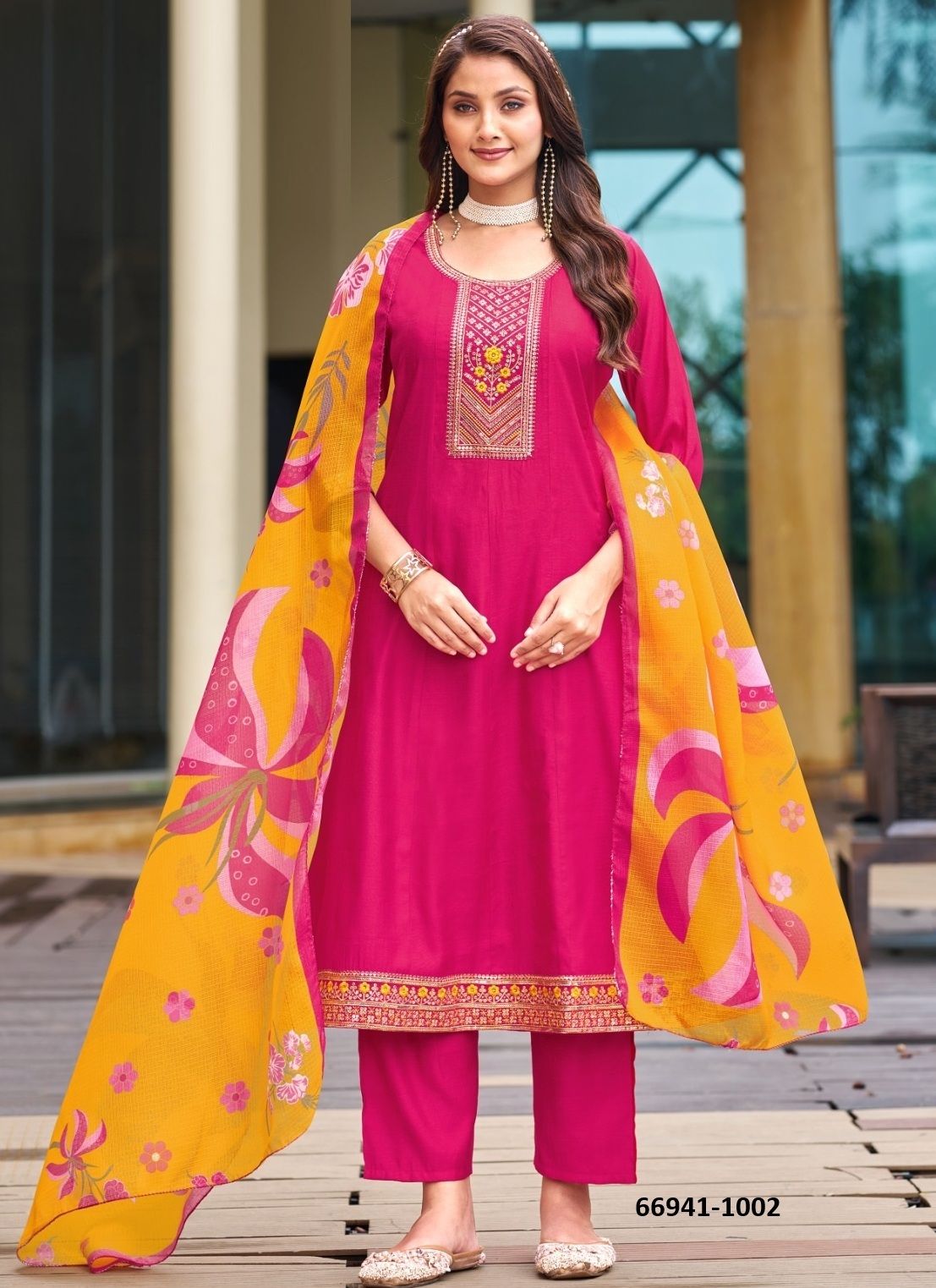 MAUSAM - Catalog # 66941 (Set of 7 Readymade Salwar Suits) MAUSAM - Catalog # 66941 (Set of 7 Readymade Salwar Suits)