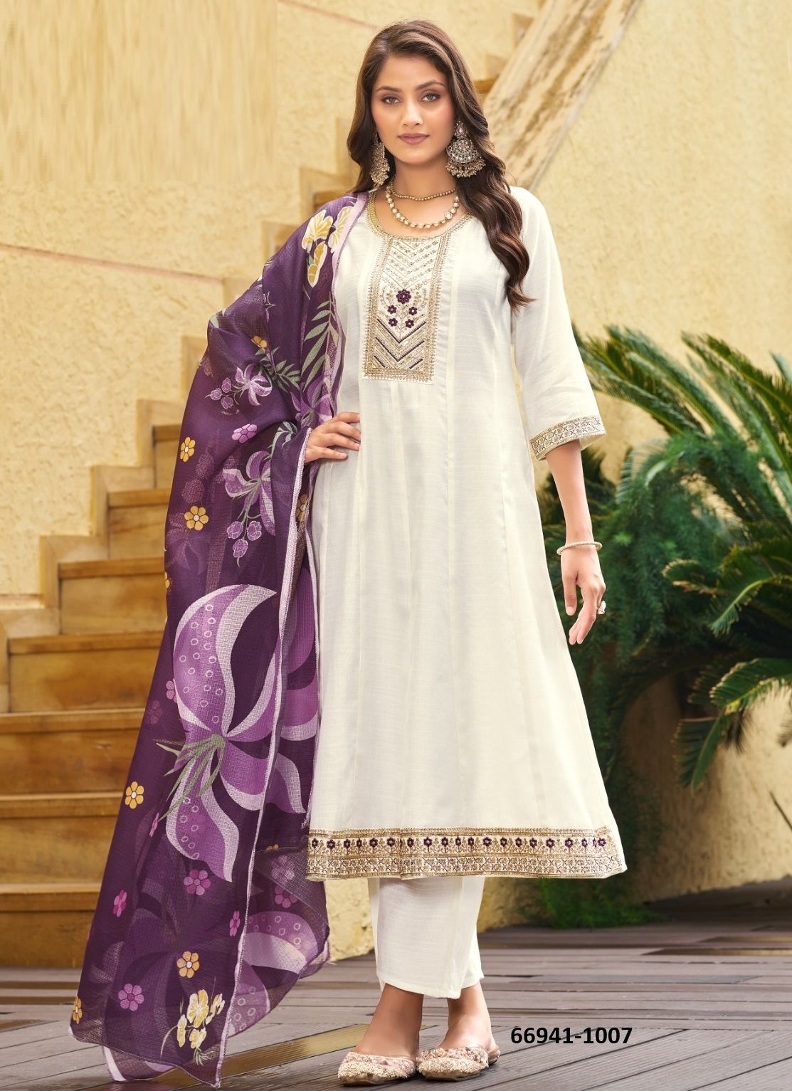 MAUSAM - Catalog # 66941 (Set of 7 Readymade Salwar Suits) MAUSAM - Catalog # 66941 (Set of 7 Readymade Salwar Suits)