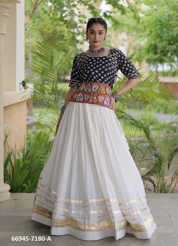 DESIGN 7180 - Catalog # 66945 (Set of 4 Readymade Lehengas) DESIGN 7180 - Catalog # 66945 (Set of 4 Readymade Lehengas)