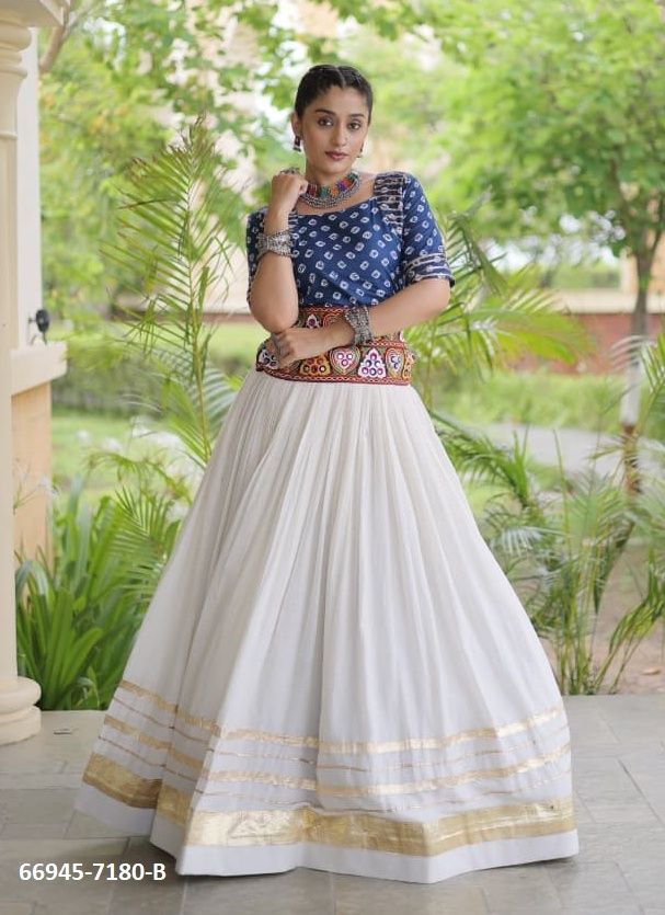 DESIGN 7180 - Catalog # 66945 (Set of 4 Readymade Lehengas) DESIGN 7180 - Catalog # 66945 (Set of 4 Readymade Lehengas)