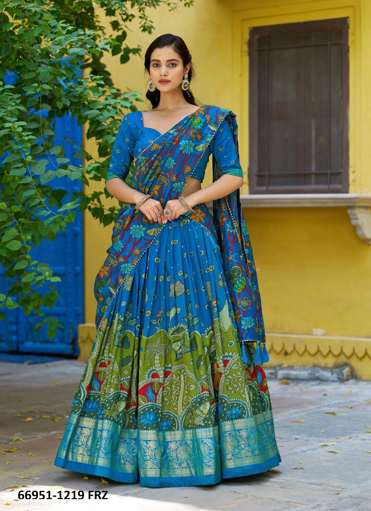 MUSAFIR 1219 - Catalog # 66951 (Set of 8 Semi-Stitched Lehengas) MUSAFIR 1219 - Catalog # 66951 (Set of 8 Semi-Stitched Lehengas)