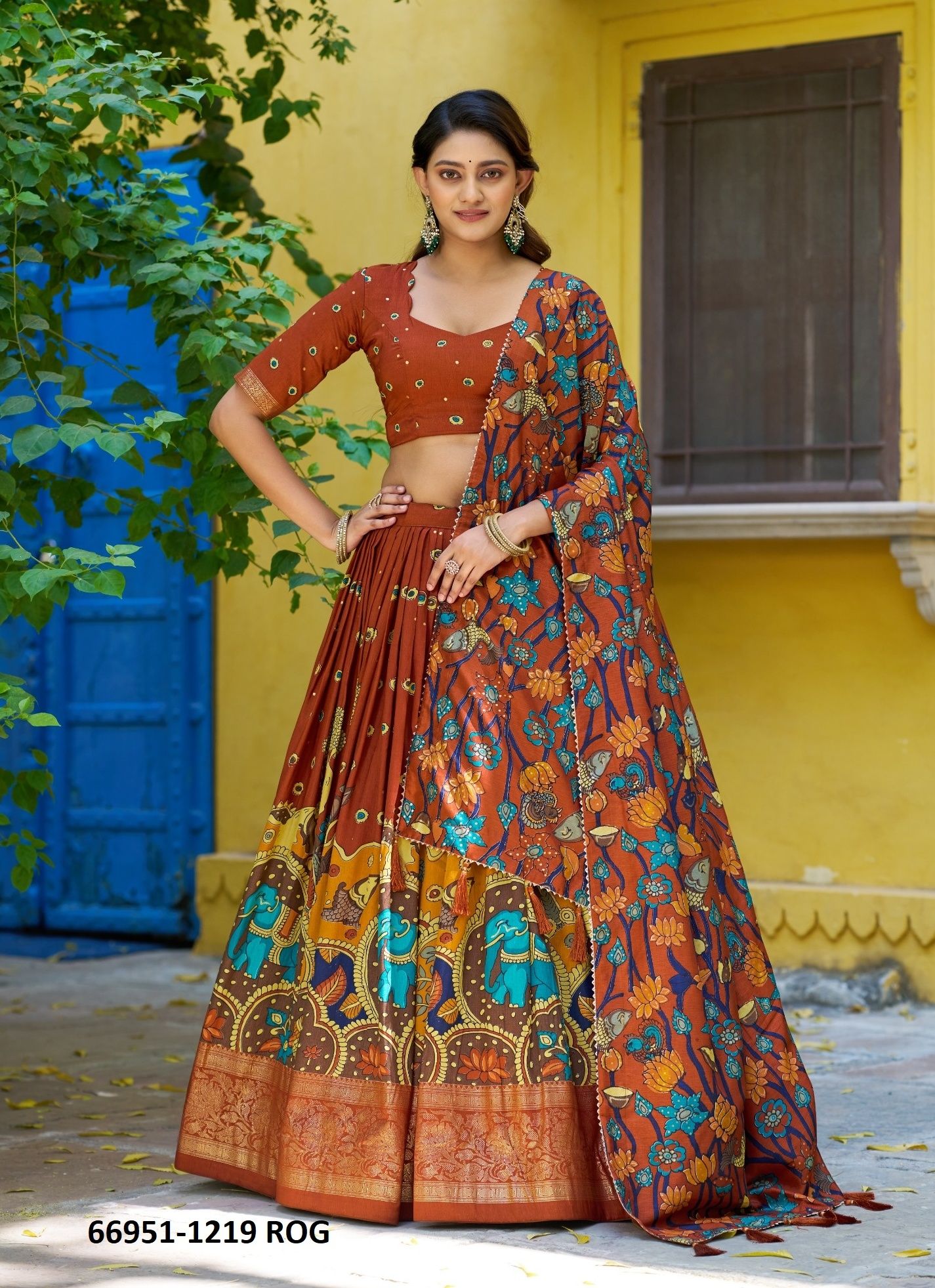 MUSAFIR 1219 - Catalog # 66951 (Set of 8 Semi-Stitched Lehengas) MUSAFIR 1219 - Catalog # 66951 (Set of 8 Semi-Stitched Lehengas)