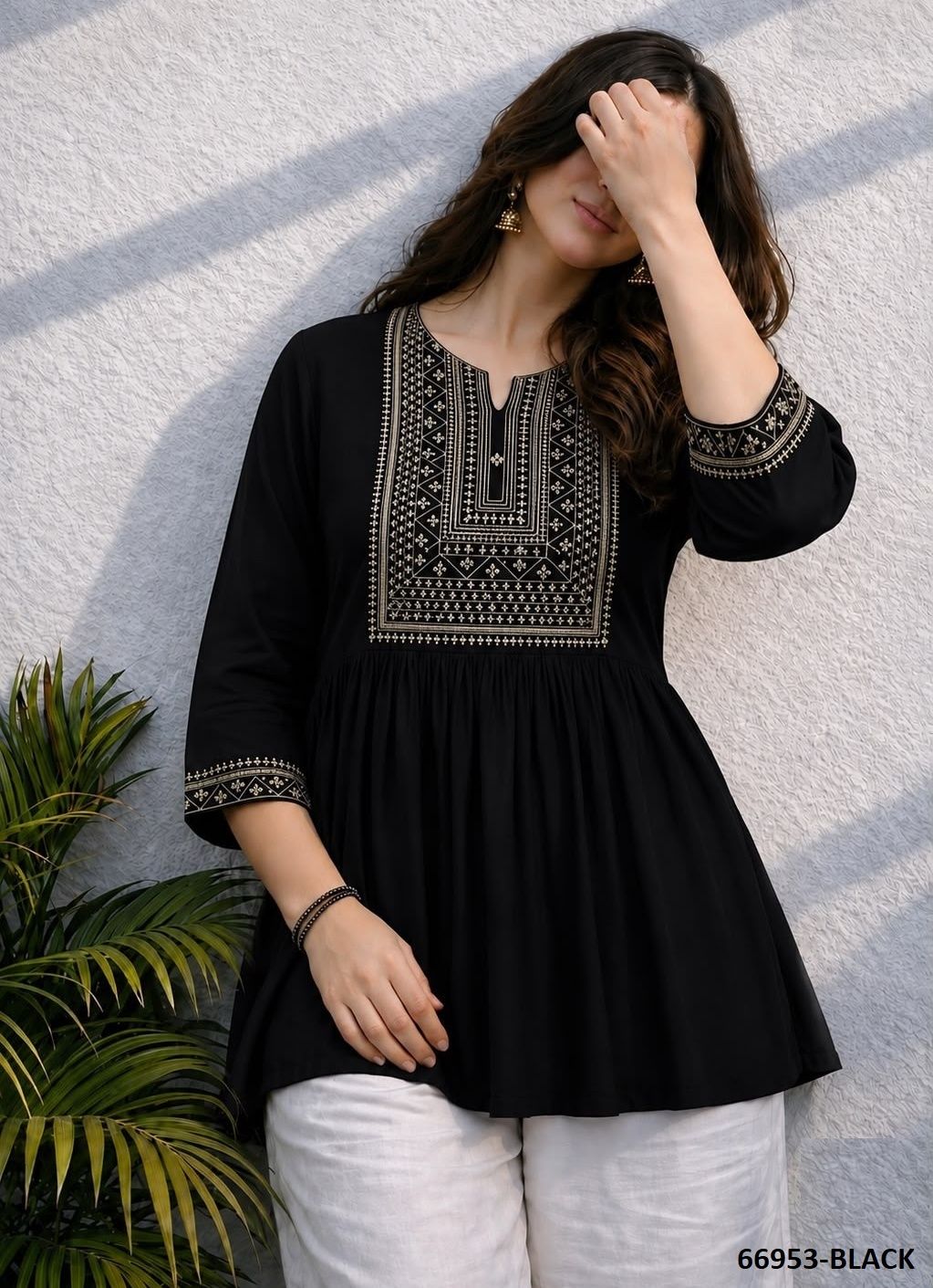 ADAA 2 - Catalog # 66953 (Set of 6 Readymade Women's Kurtis / Tops) ADAA 2 - Catalog # 66953 (Set of 6 Readymade Women's Kurtis / Tops)