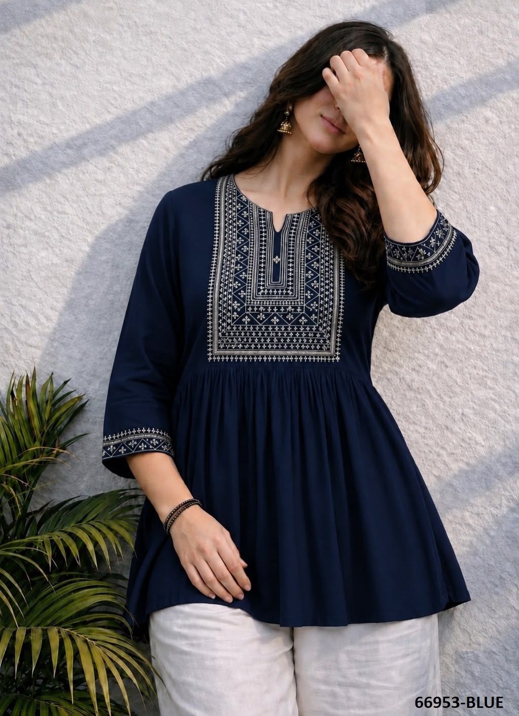 ADAA 2 - Catalog # 66953 (Set of 6 Readymade Women's Kurtis / Tops) ADAA 2 - Catalog # 66953 (Set of 6 Readymade Women's Kurtis / Tops)