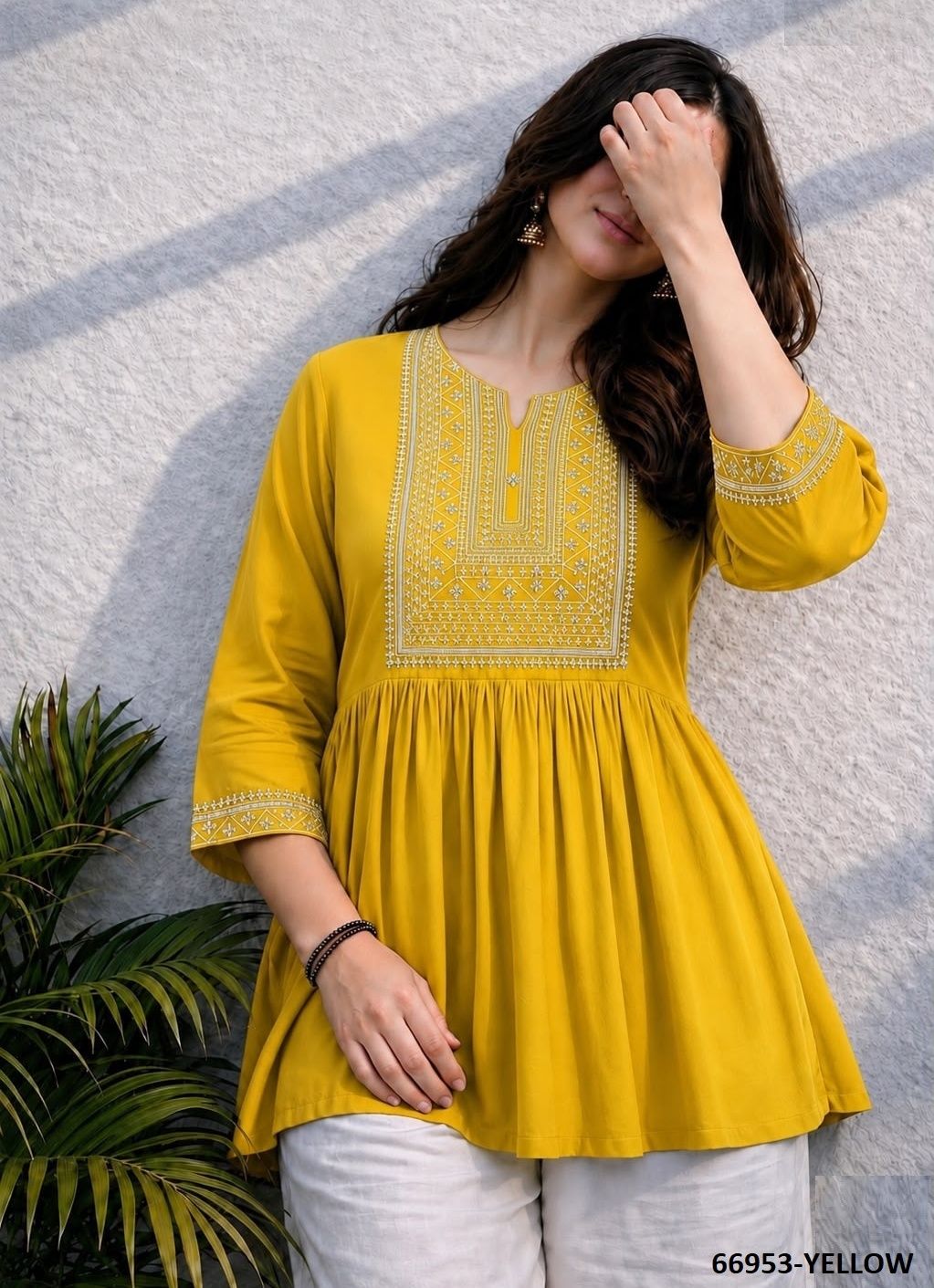 ADAA 2 - Catalog # 66953 (Set of 6 Readymade Women's Kurtis / Tops) ADAA 2 - Catalog # 66953 (Set of 6 Readymade Women's Kurtis / Tops)