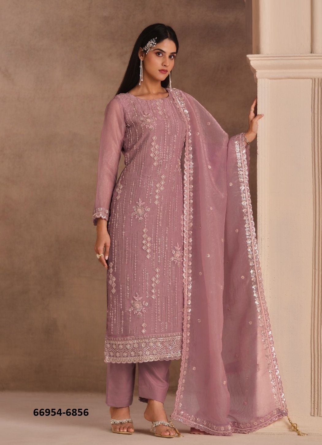 REEHANA - Catalog # 66954 (Set of 6 Readymade Salwar Suits) REEHANA - Catalog # 66954 (Set of 6 Readymade Salwar Suits)