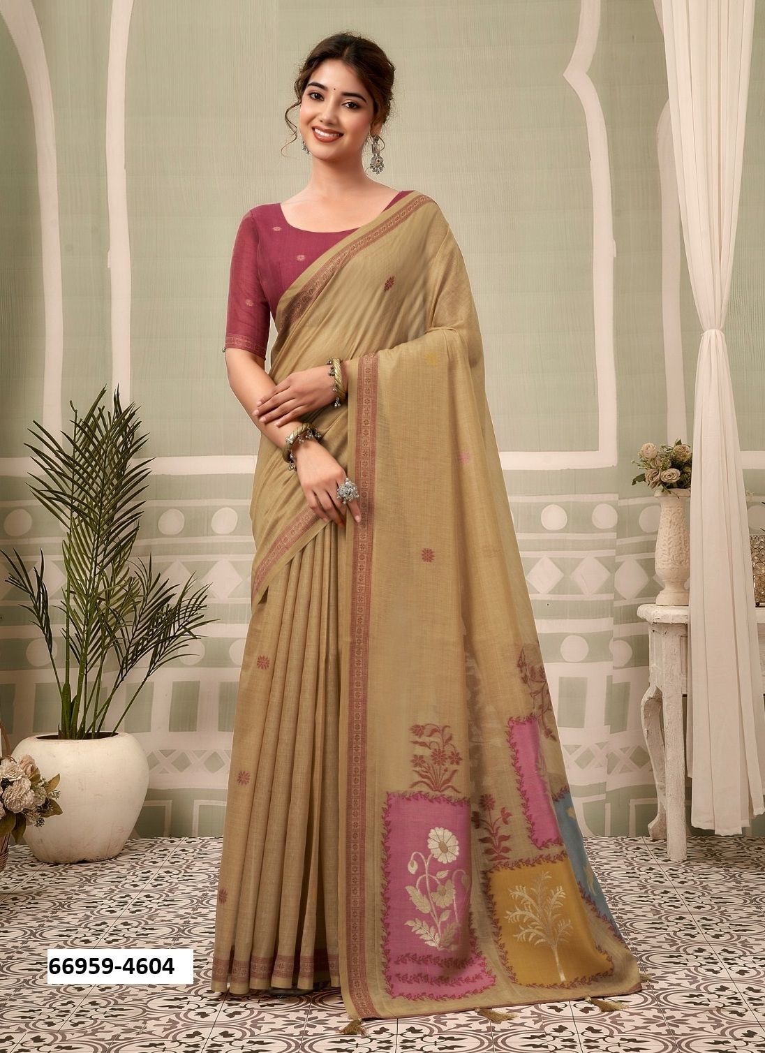SUSHMA - Catalog # 66959 (Set of 6 Sarees) SUSHMA - Catalog # 66959 (Set of 6 Sarees)