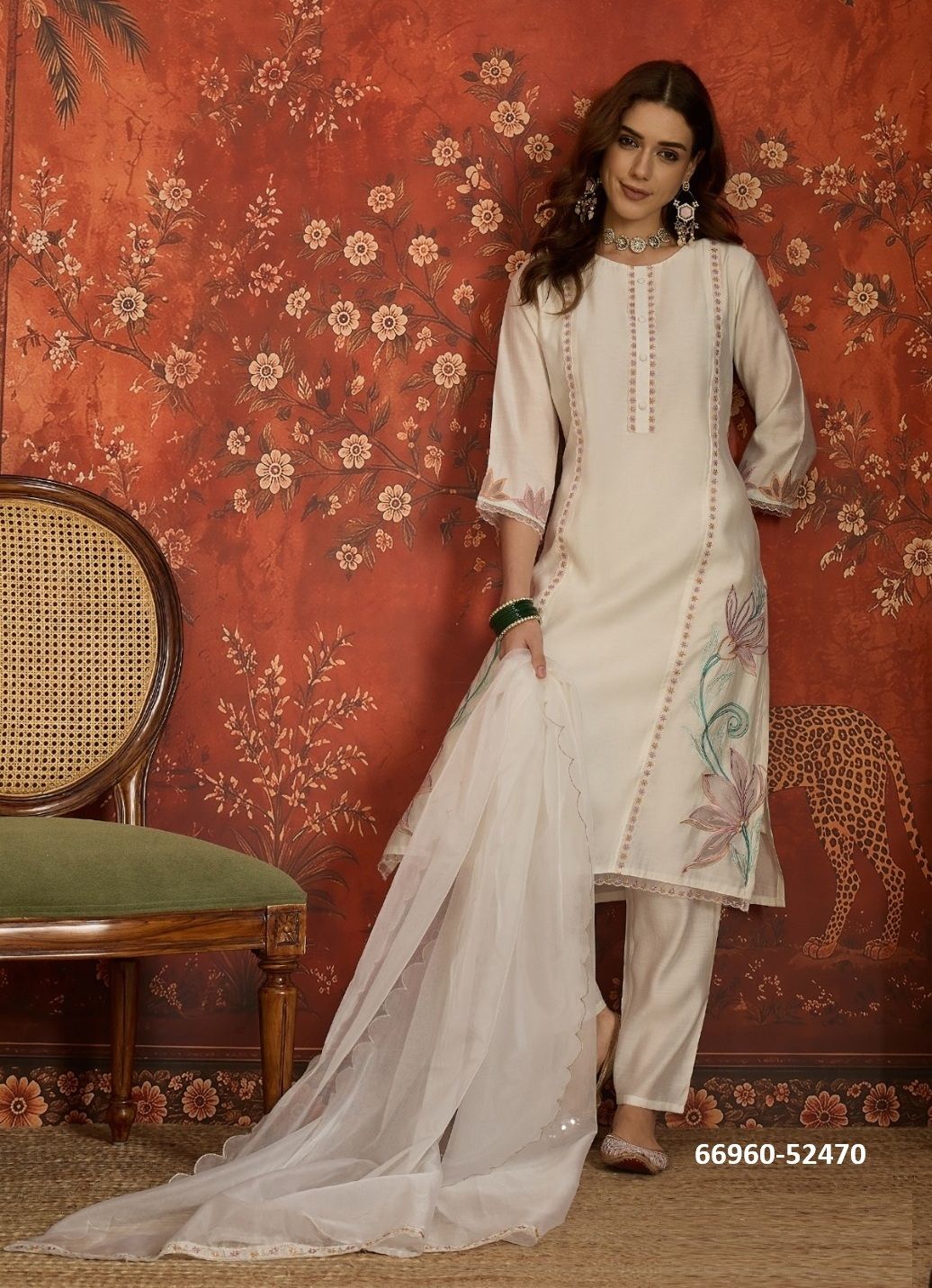 VAMIKA - Catalog # 66960 (Set of 5 Readymade Salwar Suits) VAMIKA - Catalog # 66960 (Set of 5 Readymade Salwar Suits)