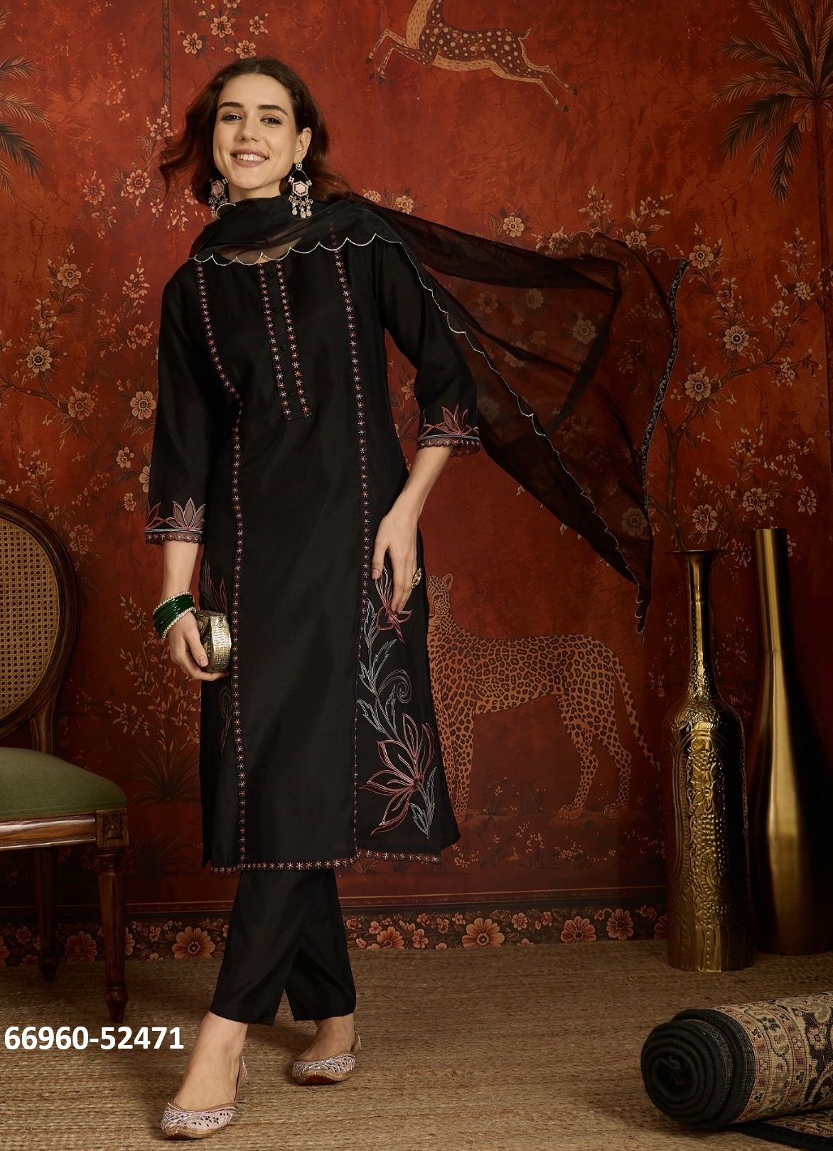 VAMIKA - Catalog # 66960 (Set of 5 Readymade Salwar Suits) VAMIKA - Catalog # 66960 (Set of 5 Readymade Salwar Suits)