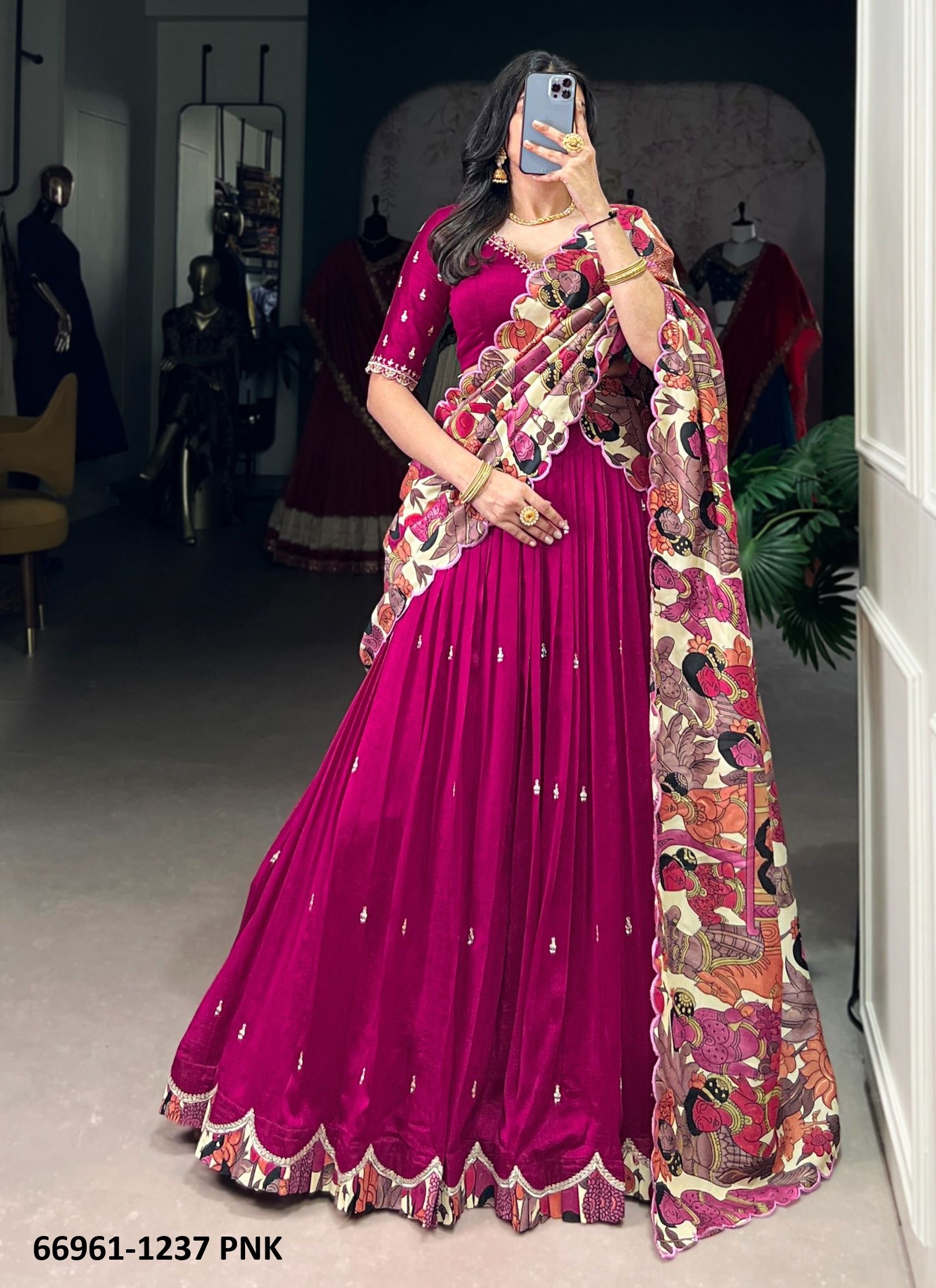 VARNIKA 1237 - Catalog # 66961 (Set of 4 Semi-Stitched Lehengas) VARNIKA 1237 - Catalog # 66961 (Set of 4 Semi-Stitched Lehengas)