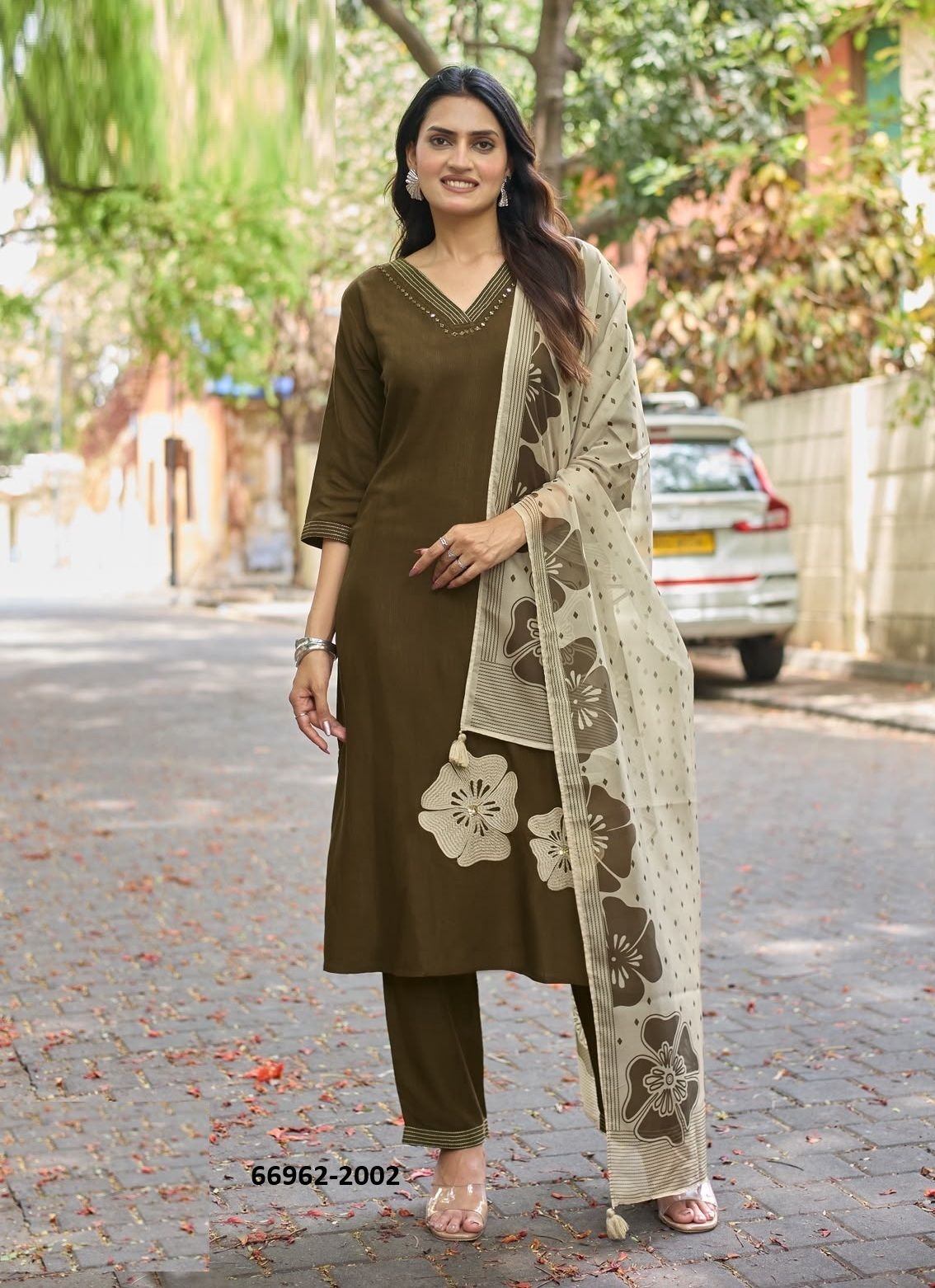 TRISHA - Catalog # 66962 (Set of 6 Readymade Salwar Suits) TRISHA - Catalog # 66962 (Set of 6 Readymade Salwar Suits)