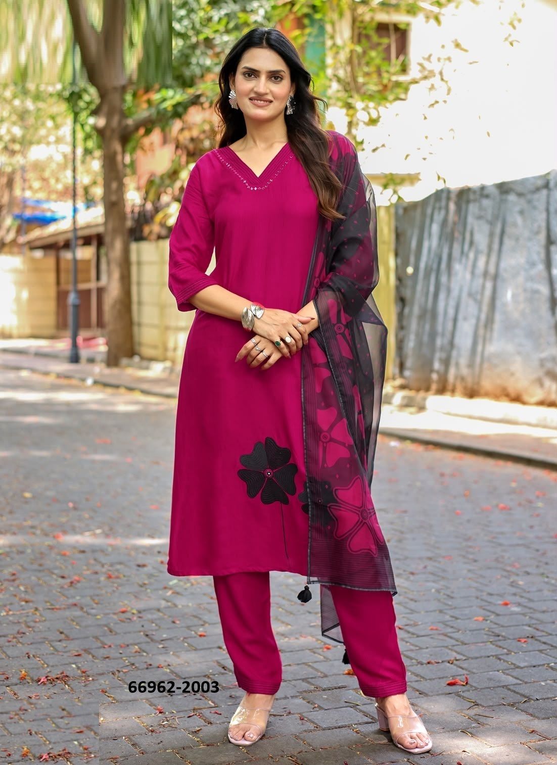 TRISHA - Catalog # 66962 (Set of 6 Readymade Salwar Suits) TRISHA - Catalog # 66962 (Set of 6 Readymade Salwar Suits)