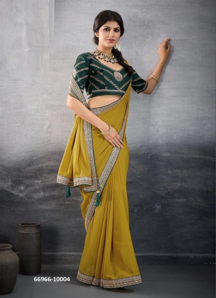 SANJANA - Catalog # 66966 (Set of 8 Sarees)