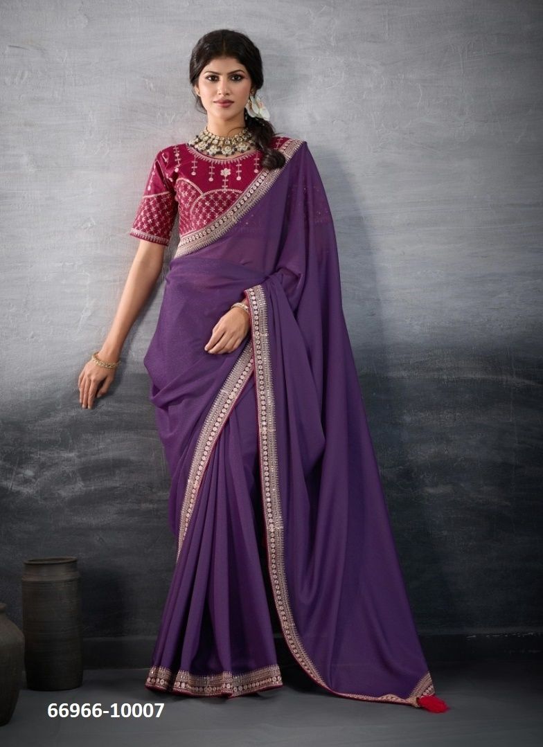 SANJANA - Catalog # 66966 (Set of 8 Sarees)
