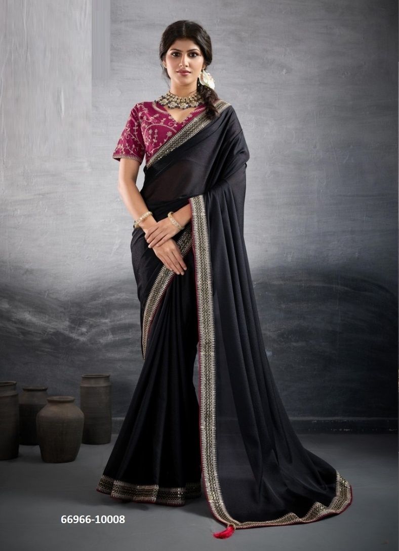 SANJANA - Catalog # 66966 (Set of 8 Sarees)