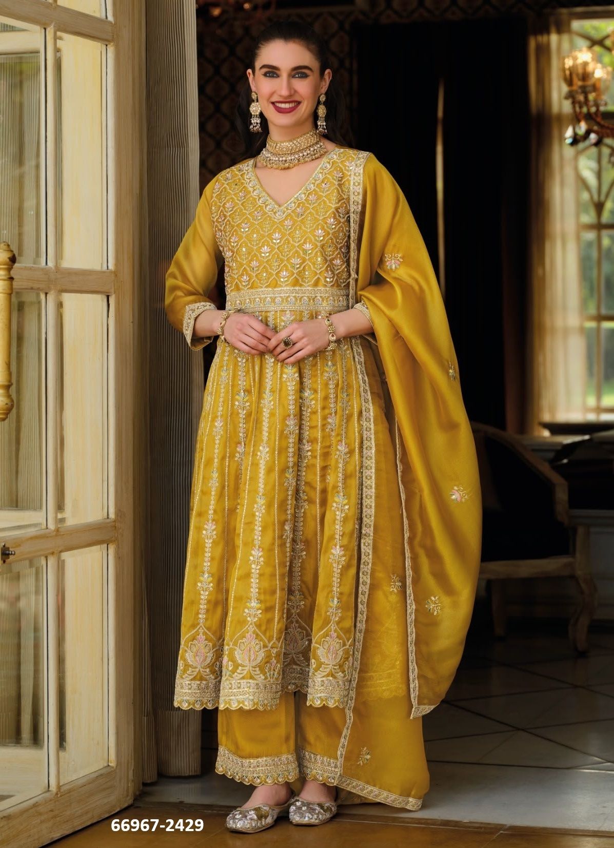 BARBIE 6 - Catalog # 66967 (Set of 3 Readymade Salwar Suits)