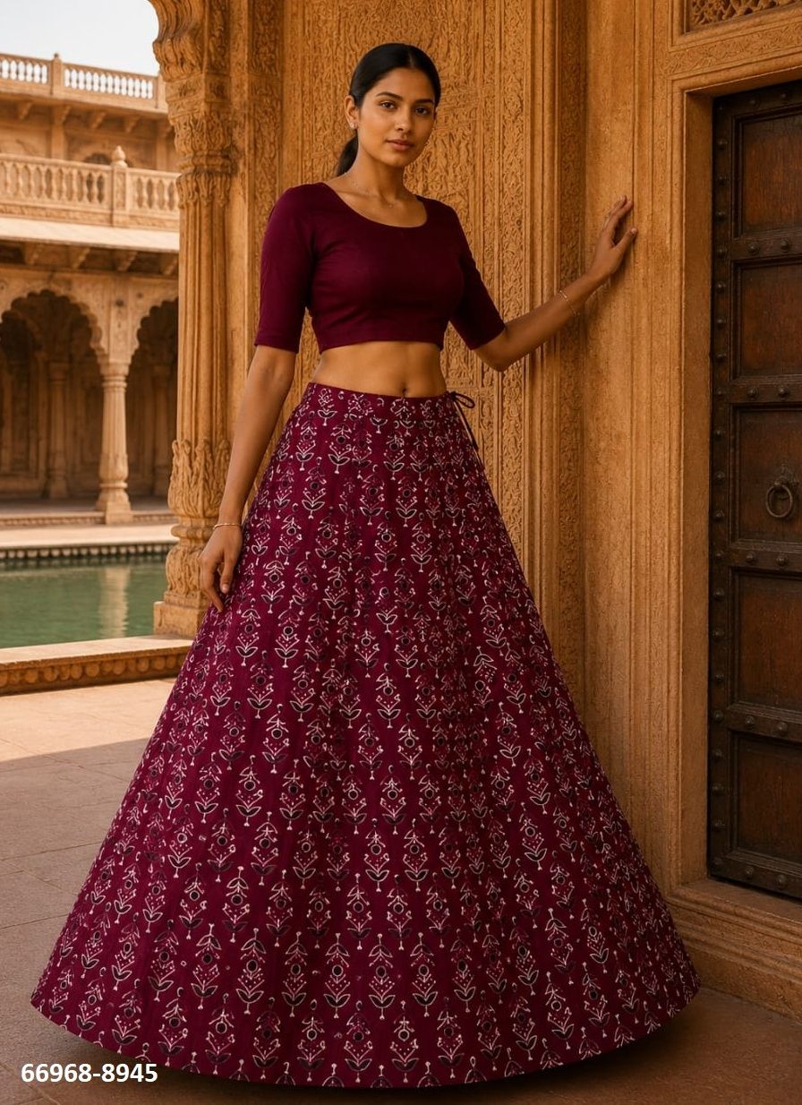 PURE COTTON BAGRU SKIRTS 8941 - Catalog # 66968 (Set of 10 Only Dupattas) PURE COTTON BAGRU SKIRTS 8941 - Catalog # 66968 (Set of 10 Only Dupattas)