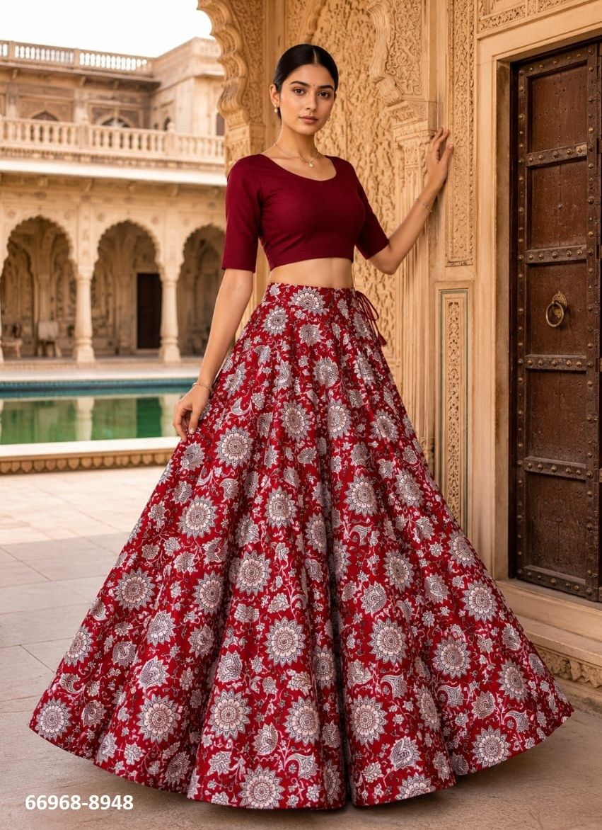 PURE COTTON BAGRU SKIRTS 8941 - Catalog # 66968 (Set of 10 Only Dupattas) PURE COTTON BAGRU SKIRTS 8941 - Catalog # 66968 (Set of 10 Only Dupattas)