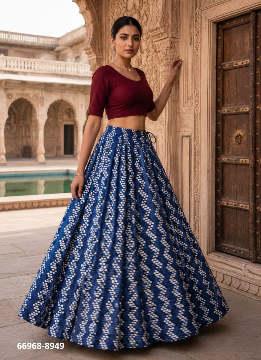 PURE COTTON BAGRU SKIRTS 8941 - Catalog # 66968 (Set of 10 Only Dupattas) PURE COTTON BAGRU SKIRTS 8941 - Catalog # 66968 (Set of 10 Only Dupattas)