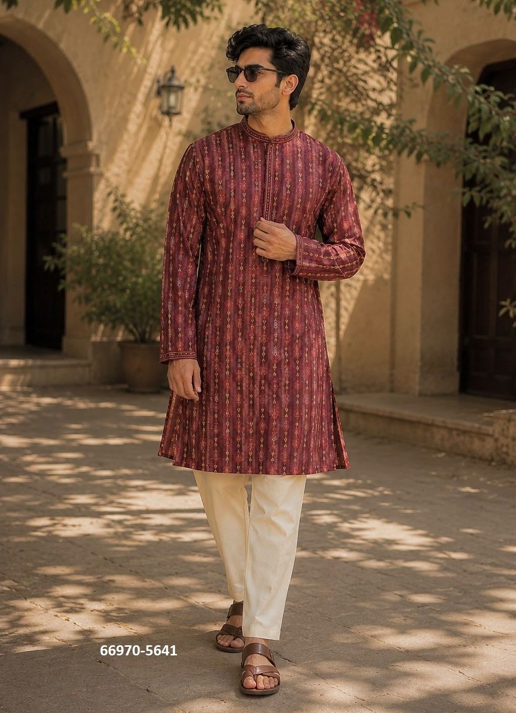 REGAL COUTURE - Catalog # 66970 (Set of 4 Men's Ethnic Wear) REGAL COUTURE - Catalog # 66970 (Set of 4 Men's Ethnic Wear)
