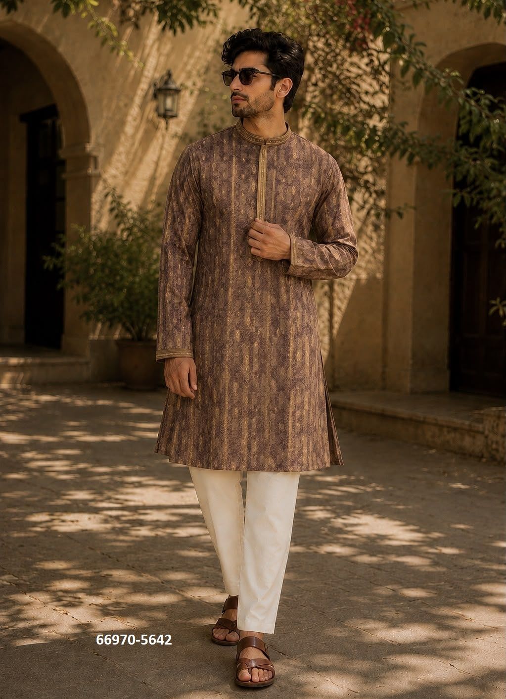 REGAL COUTURE - Catalog # 66970 (Set of 4 Men's Ethnic Wear) REGAL COUTURE - Catalog # 66970 (Set of 4 Men's Ethnic Wear)