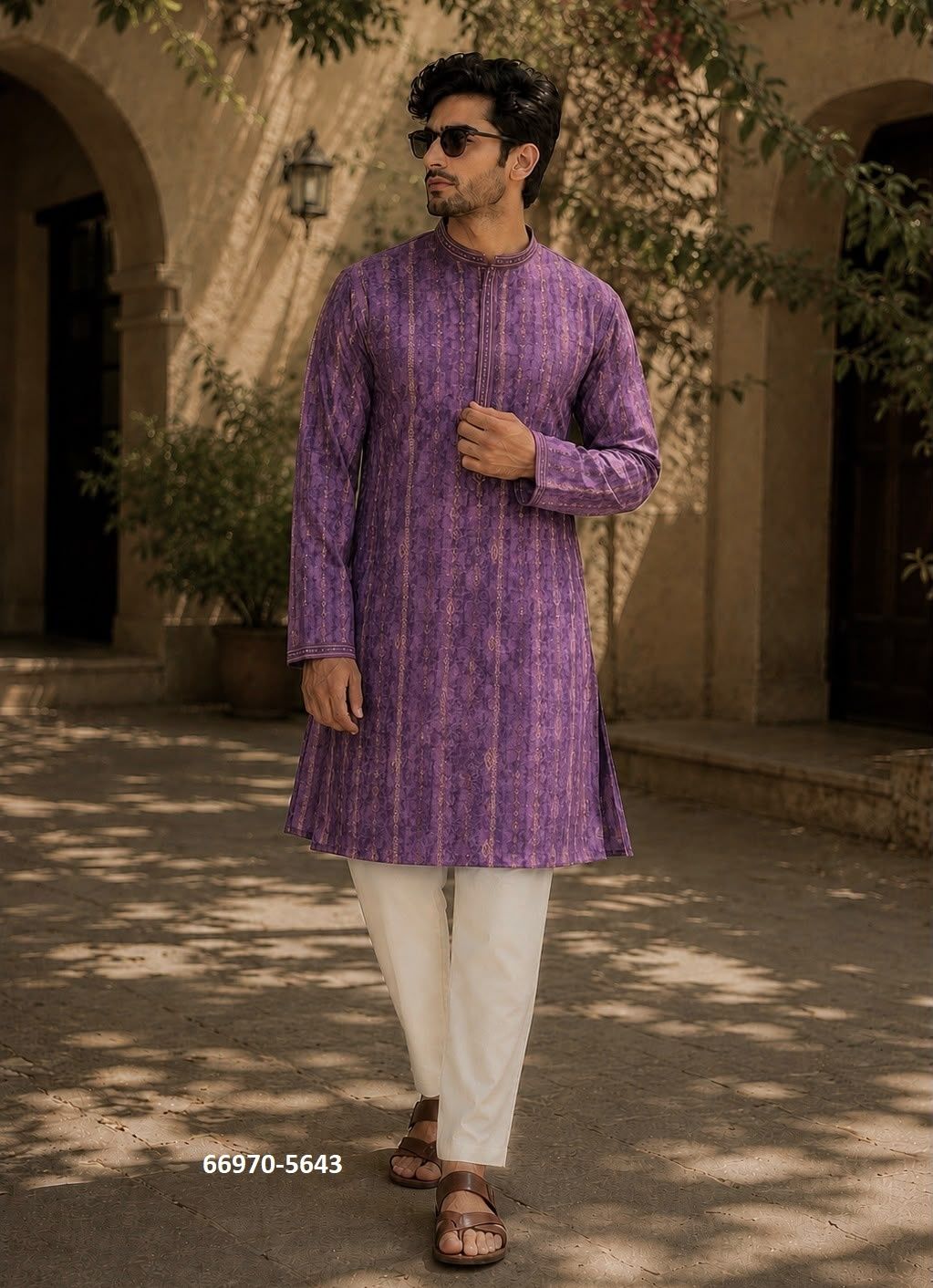 REGAL COUTURE - Catalog # 66970 (Set of 4 Men's Ethnic Wear) REGAL COUTURE - Catalog # 66970 (Set of 4 Men's Ethnic Wear)