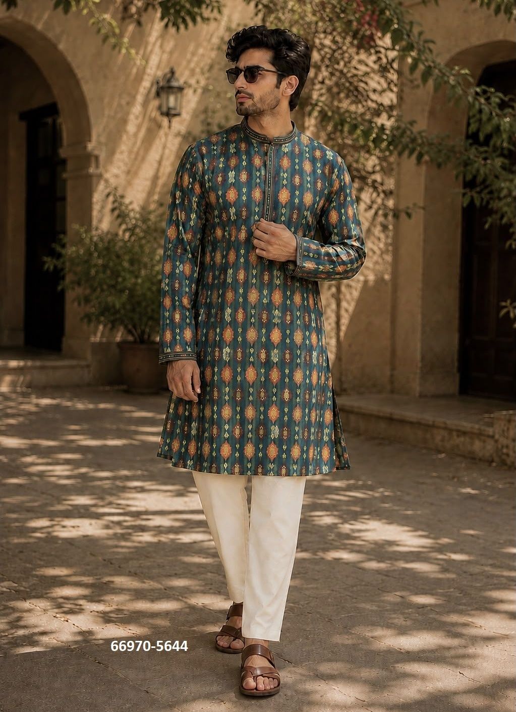 REGAL COUTURE - Catalog # 66970 (Set of 4 Men's Ethnic Wear) REGAL COUTURE - Catalog # 66970 (Set of 4 Men's Ethnic Wear)