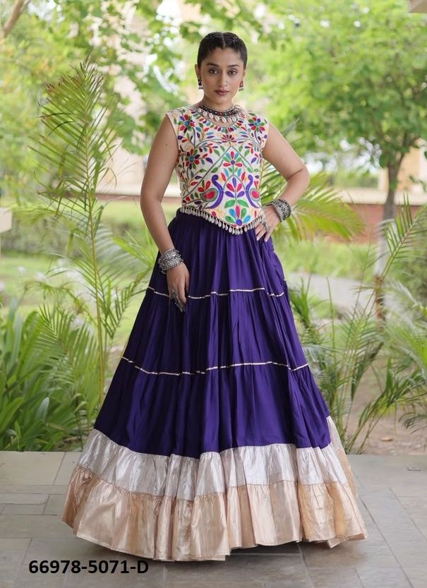 DESIGN 5071 - Catalog # 66978 (Set of 12 Readymade Lehengas) DESIGN 5071 - Catalog # 66978 (Set of 12 Readymade Lehengas)