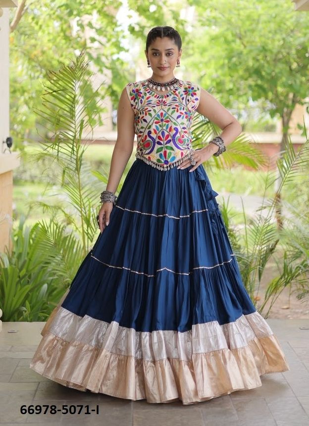 DESIGN 5071 - Catalog # 66978 (Set of 12 Readymade Lehengas) DESIGN 5071 - Catalog # 66978 (Set of 12 Readymade Lehengas)