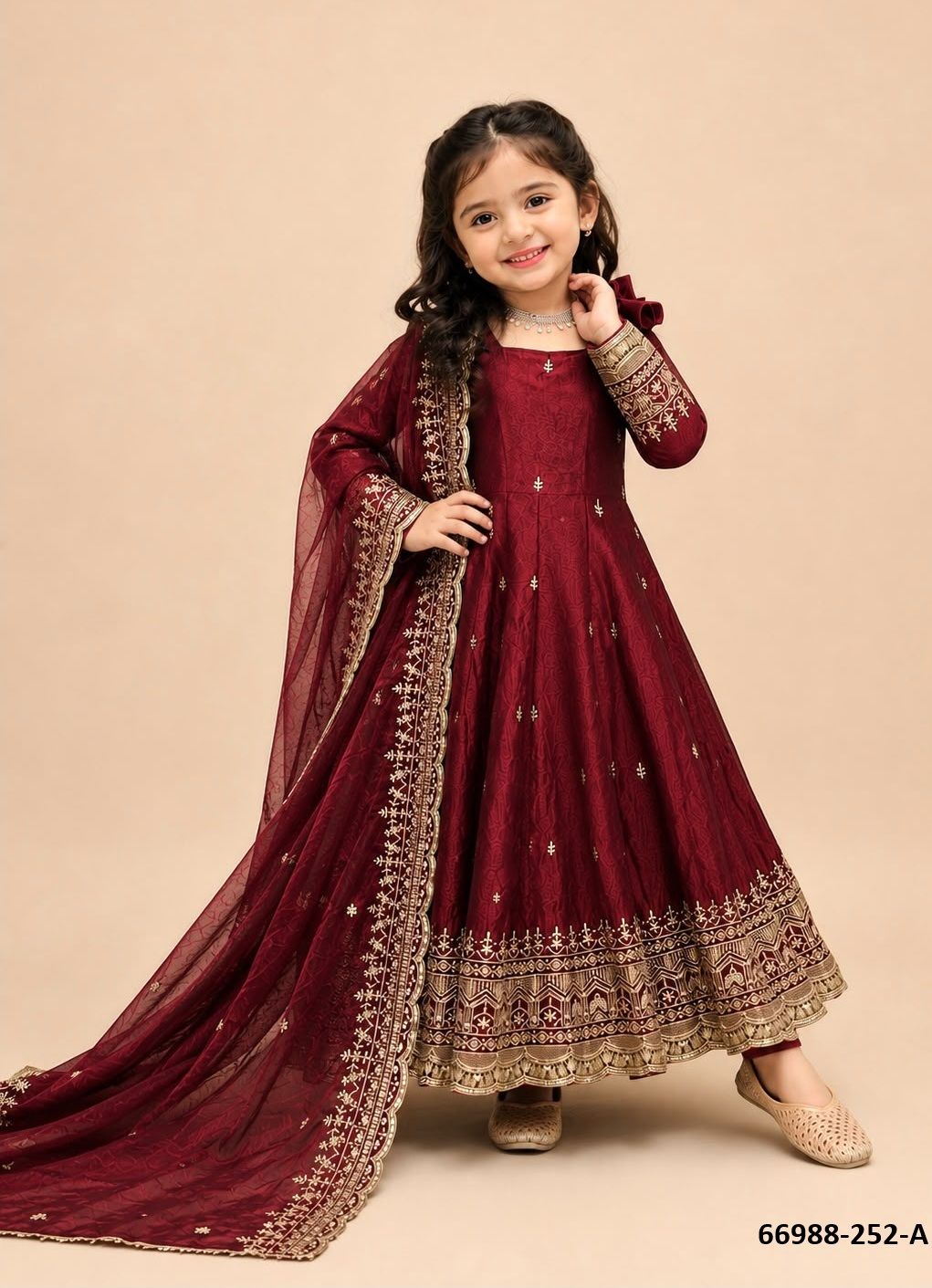 KIDS 252 - Catalog # 66988 (Set of 5 Readymade Salwar Suits) KIDS 252 - Catalog # 66988 (Set of 5 Readymade Salwar Suits)