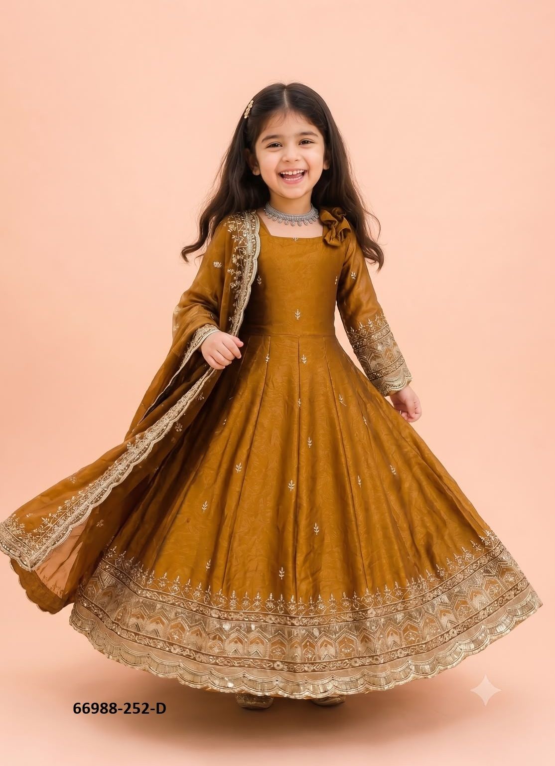 KIDS 252 - Catalog # 66988 (Set of 5 Readymade Salwar Suits) KIDS 252 - Catalog # 66988 (Set of 5 Readymade Salwar Suits)