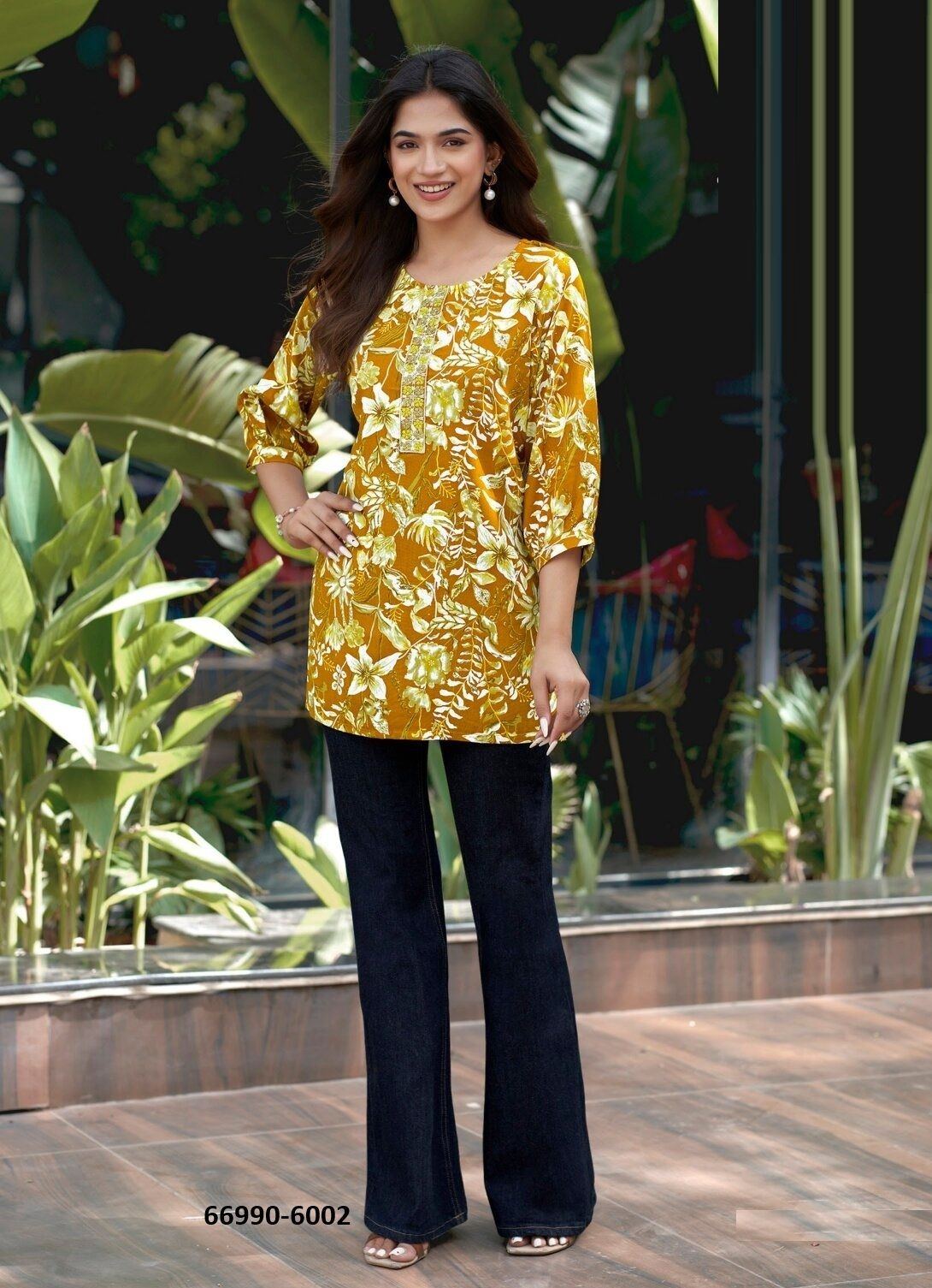 BABY 6 - Catalog # 66990 (Set of 8 Readymade Women's Kurtis / Tops) BABY 6 - Catalog # 66990 (Set of 8 Readymade Women's Kurtis / Tops)