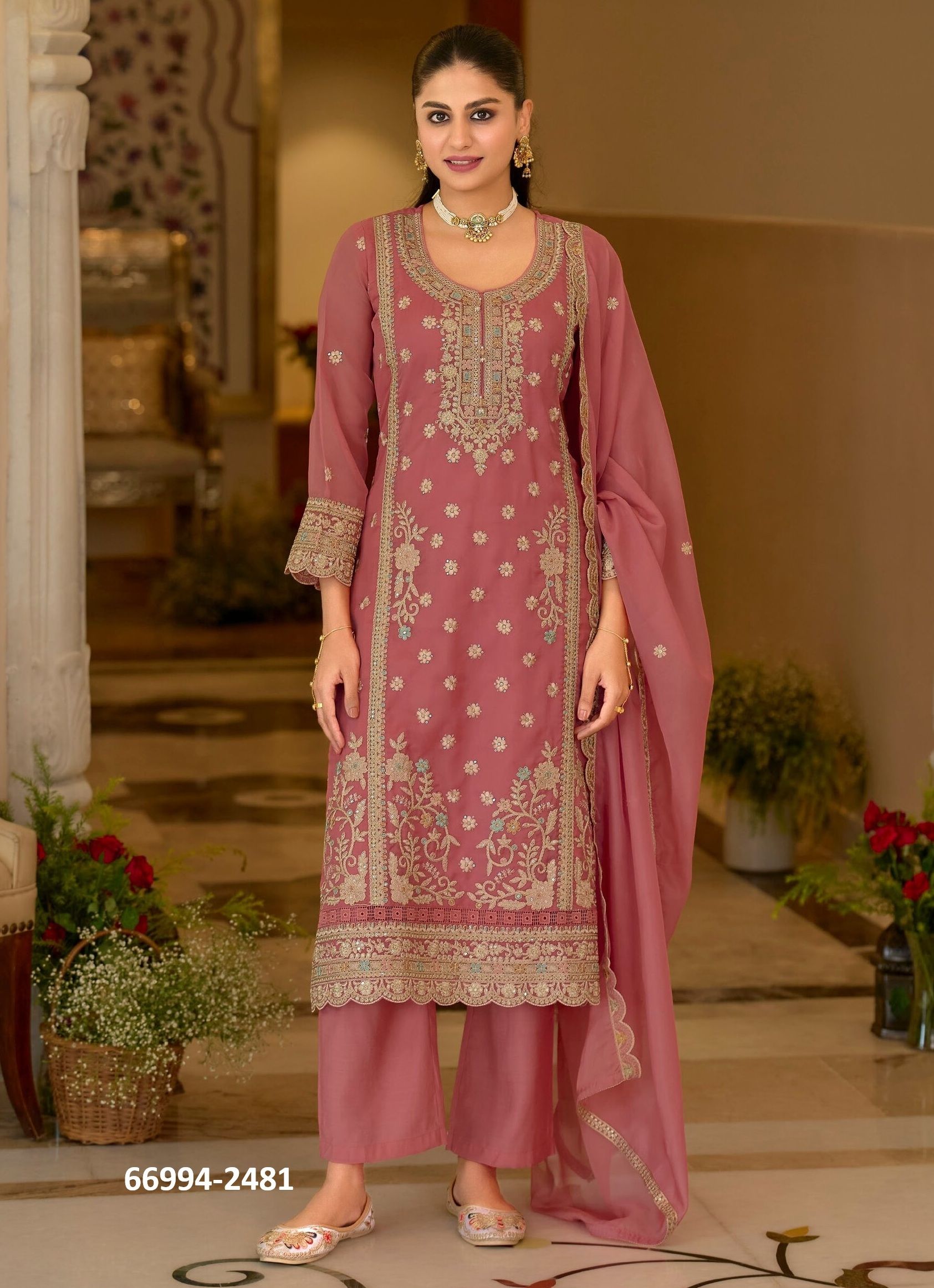 ANAYA 6 - Catalog # 66994 (Set of 3 Readymade Salwar Suits) ANAYA 6 - Catalog # 66994 (Set of 3 Readymade Salwar Suits)