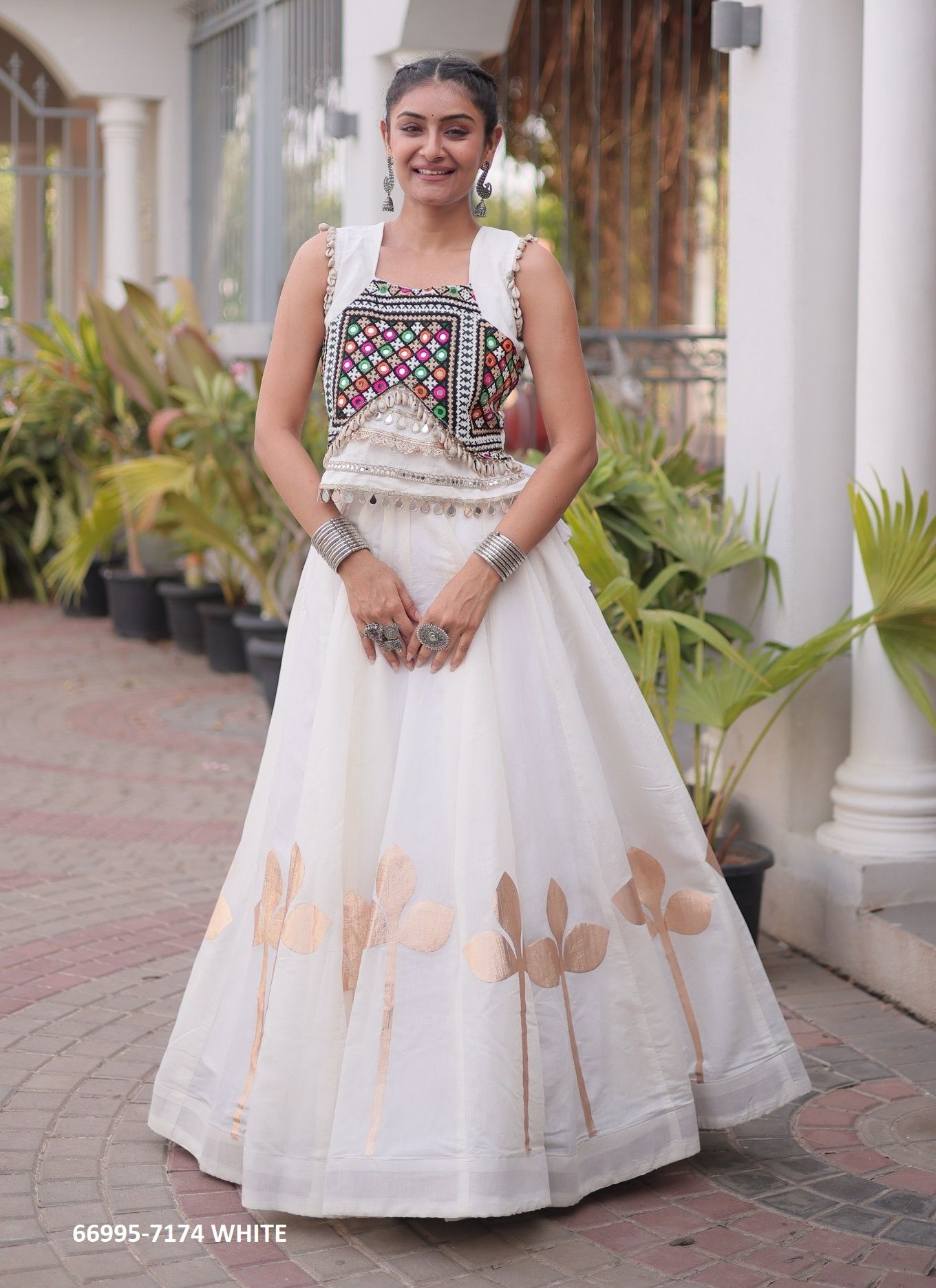 DESIGN 7174 - Catalog # 66995 (Set of 6 Readymade Lehengas) DESIGN 7174 - Catalog # 66995 (Set of 6 Readymade Lehengas)