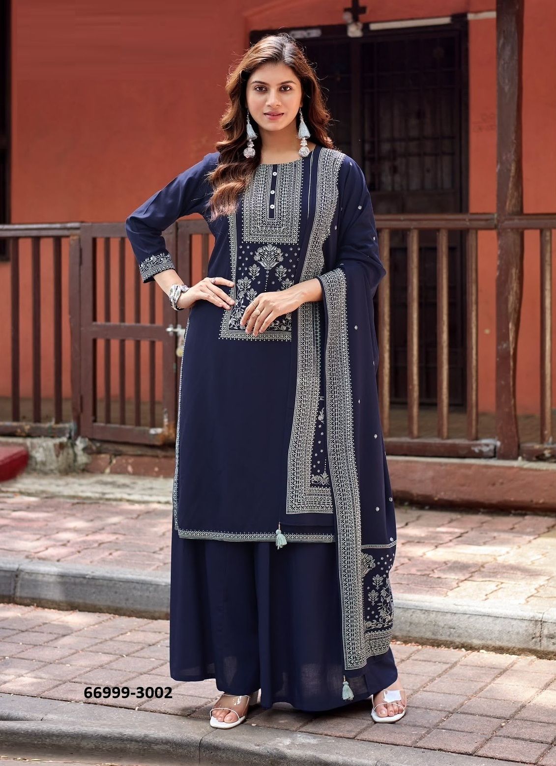 MAHARANI - Catalog # 66999 (Set of 4 Readymade Salwar Suits) MAHARANI - Catalog # 66999 (Set of 4 Readymade Salwar Suits)