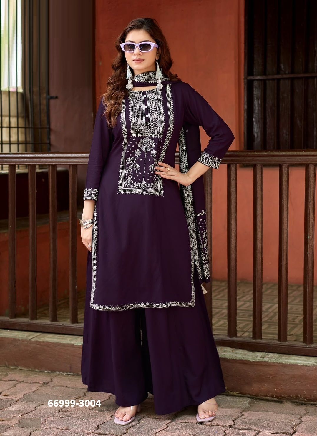 MAHARANI - Catalog # 66999 (Set of 4 Readymade Salwar Suits) MAHARANI - Catalog # 66999 (Set of 4 Readymade Salwar Suits)