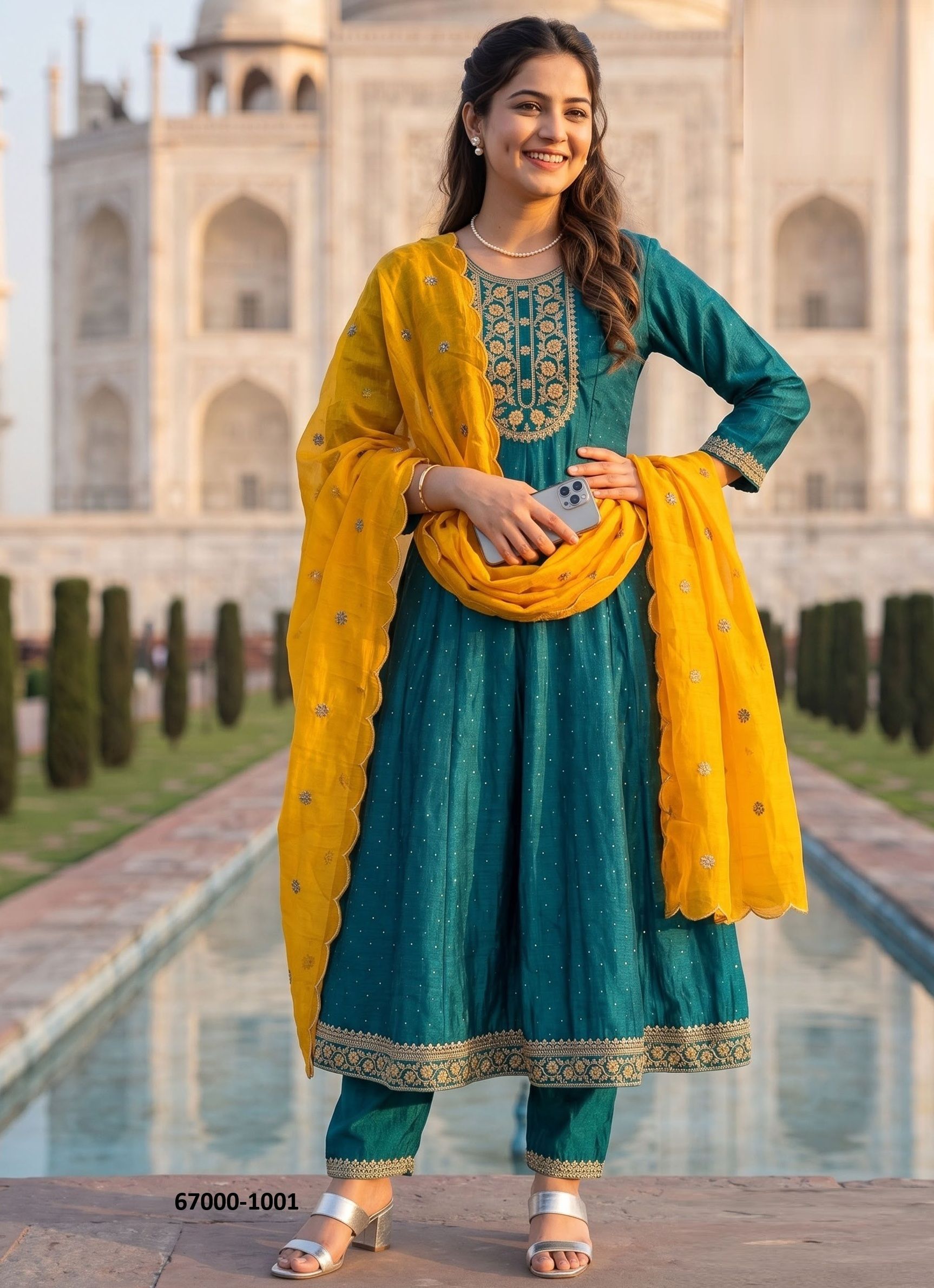AFREEN - Catalog # 67000 (Set of 4 Readymade Salwar Suits) AFREEN - Catalog # 67000 (Set of 4 Readymade Salwar Suits)