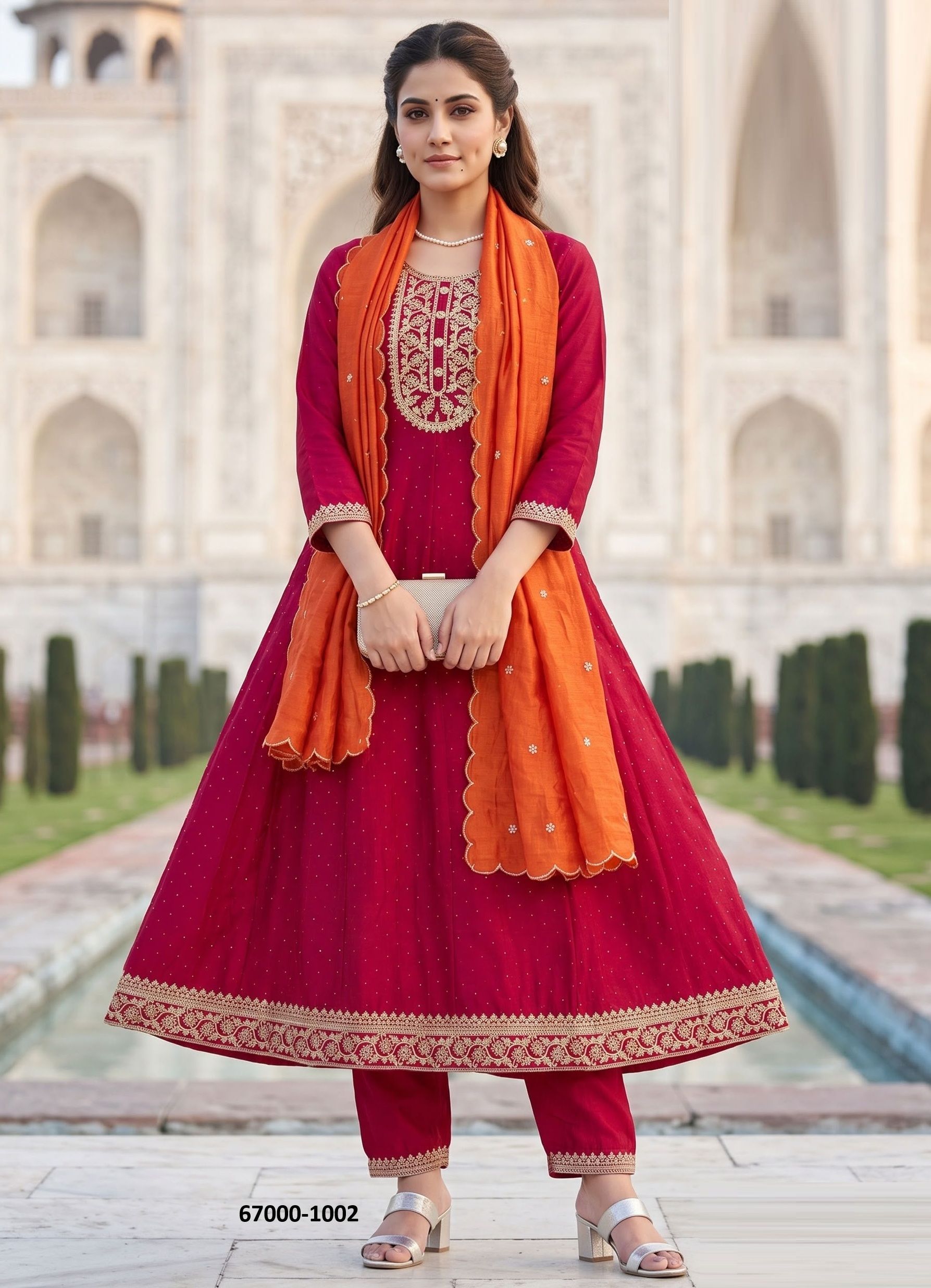 AFREEN - Catalog # 67000 (Set of 4 Readymade Salwar Suits) AFREEN - Catalog # 67000 (Set of 4 Readymade Salwar Suits)
