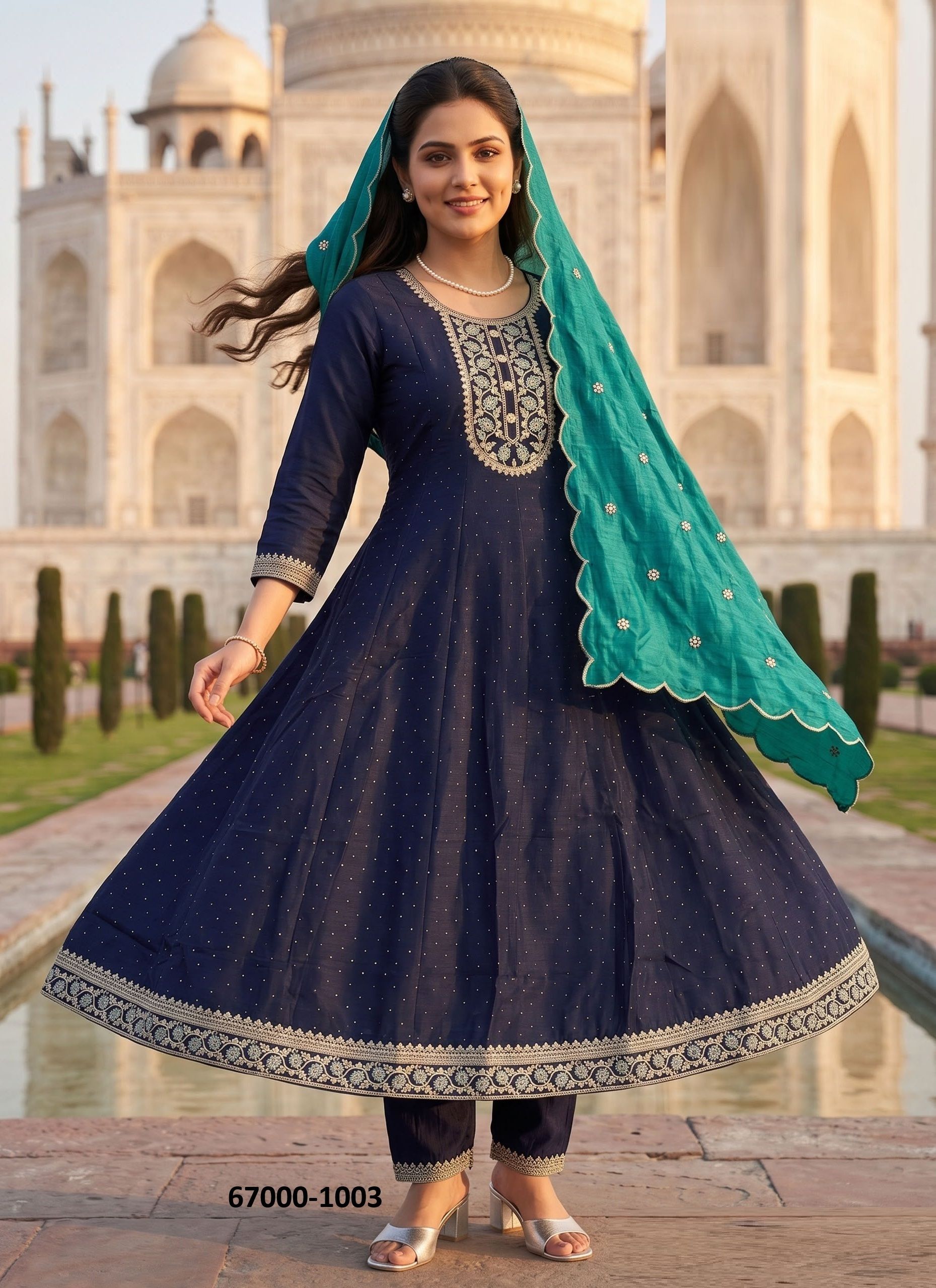 AFREEN - Catalog # 67000 (Set of 4 Readymade Salwar Suits) AFREEN - Catalog # 67000 (Set of 4 Readymade Salwar Suits)