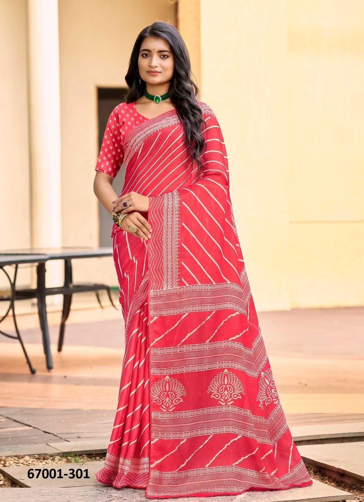 LAVANYA 3 - Catalog # 67001 (Set of 8 Sarees) LAVANYA 3 - Catalog # 67001 (Set of 8 Sarees)