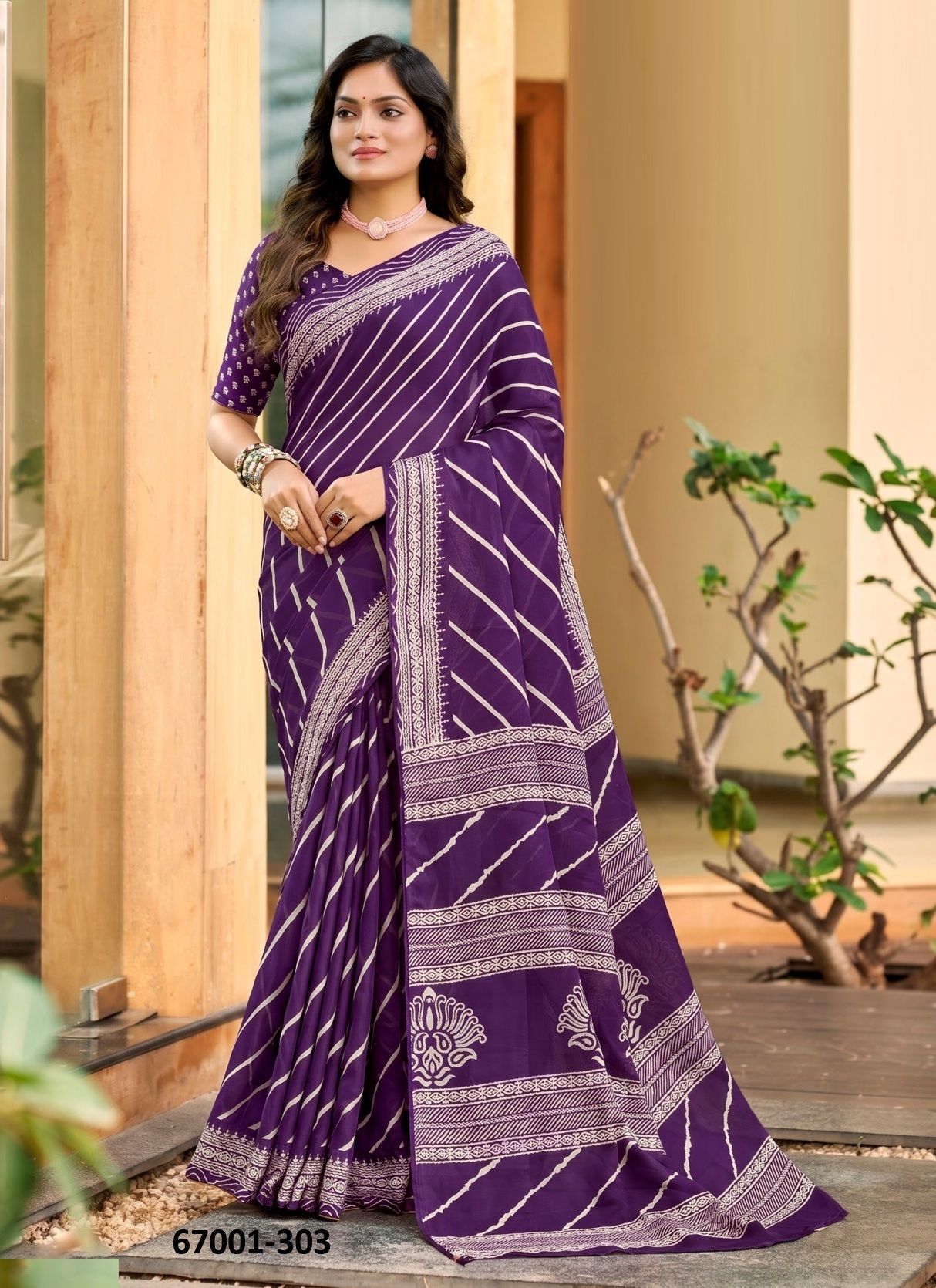 LAVANYA 3 - Catalog # 67001 (Set of 8 Sarees) LAVANYA 3 - Catalog # 67001 (Set of 8 Sarees)